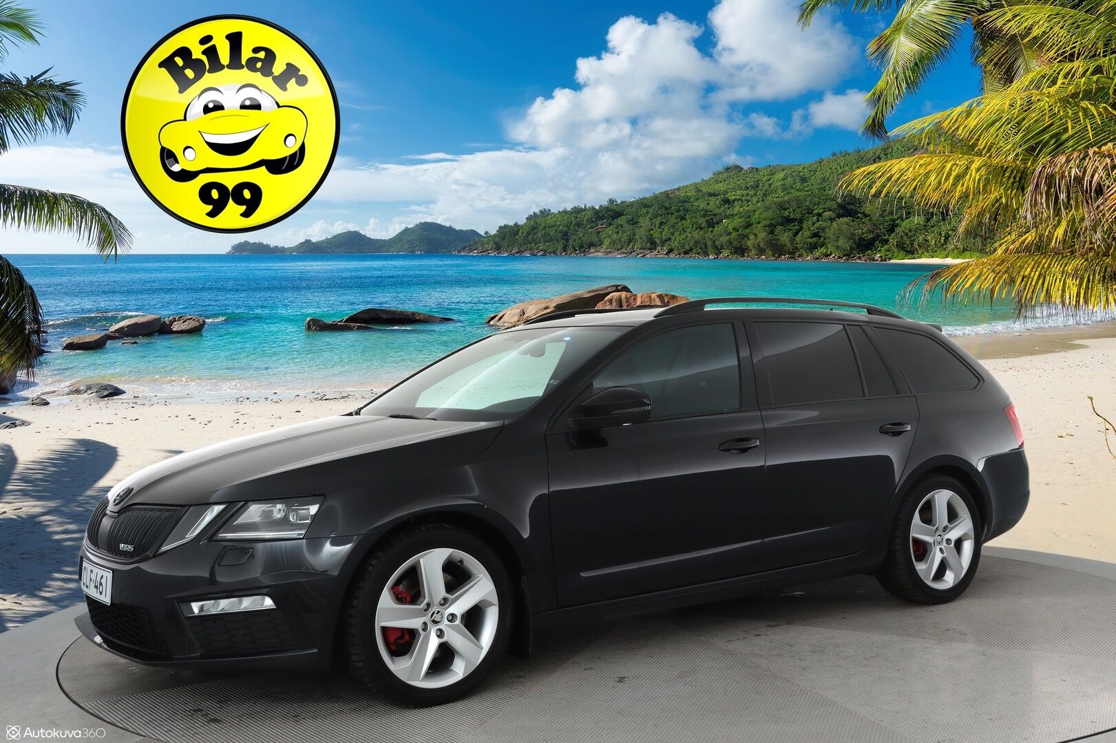 Skoda Octavia 2018 Combi 2,0 TDI 184 4x4 RS DSG Autom. ** Adapt.vakkari / Webasto / Koukku / P.Kamera / LED-valot / Navi / keylessGO** - Suomi-auto / 2x Vanteet / BLIS / Mirrorlink