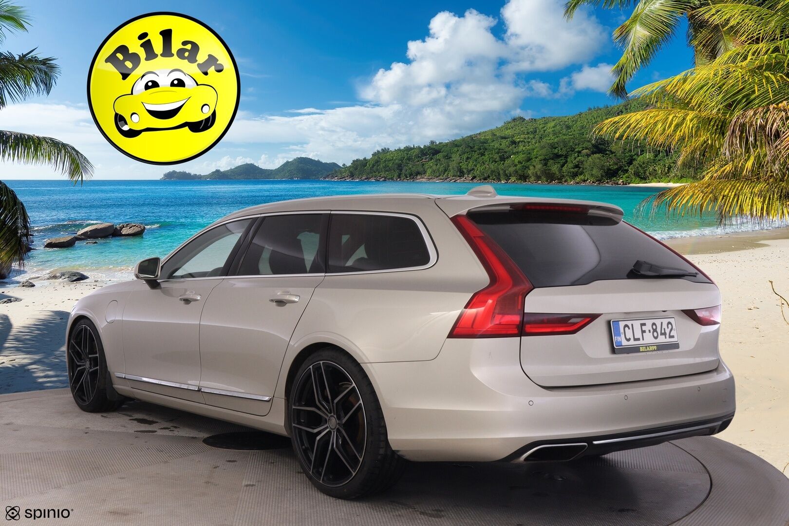Volvo V90 2018 T8 AWD Inscription aut - Pa-lämmitin | Bowers & Wilkins | Ilmastoidut & Hierovat Muistipenkit | S-Koukku | KeylessGoHuippu varusteet | Näyttävillä vanteilla 21"