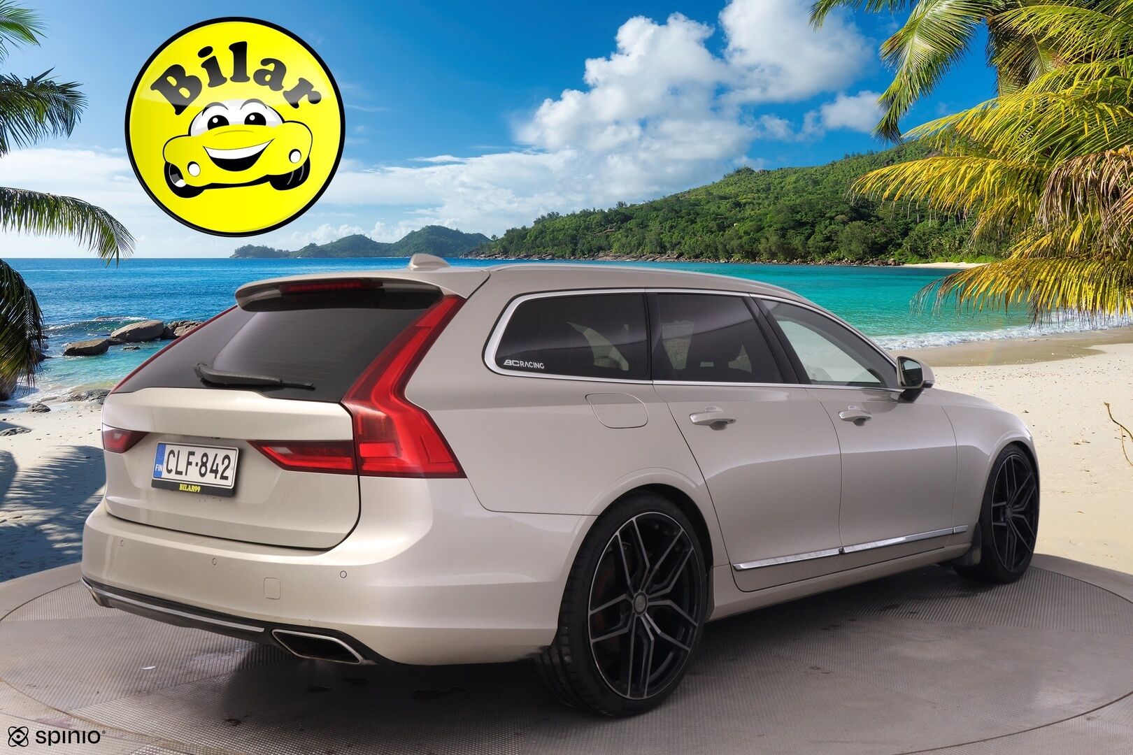 Volvo V90 2018 T8 AWD Inscription aut - Pa-lämmitin | Bowers & Wilkins | Ilmastoidut & Hierovat Muistipenkit | S-Koukku | KeylessGoHuippu varusteet | Näyttävillä vanteilla 21"