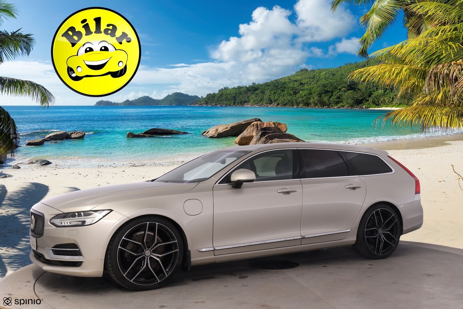 Volvo V90 2018 T8 AWD Inscription aut - Pa-lämmitin | Bowers & Wilkins | Ilmastoidut & Hierovat Muistipenkit | S-Koukku | KeylessGoHuippu varusteet | Näyttävillä vanteilla 21"