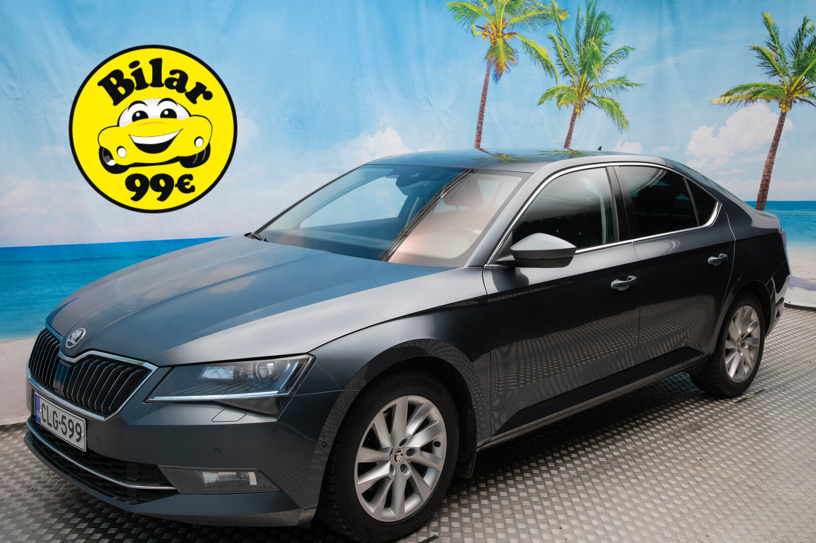 Skoda Superb 2016 2,0 TDI 190 Style DSG Autom. * Webasto / Muistipenkki / Nahka-alcantara sisusta / Adapt. Vakkari / Ambient light / Canton / Sähkökontti * - * CarPlay / Keyless / P-Tutkat / Adapt. LED / Sähkökoukku *