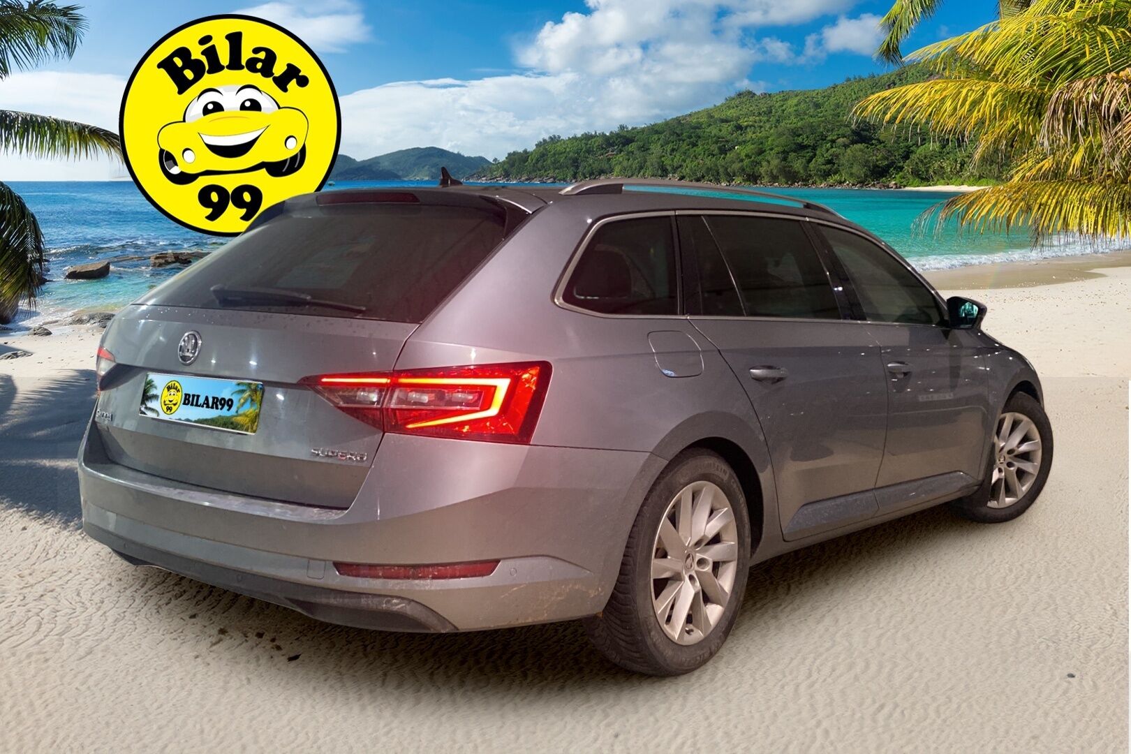 Skoda Superb 2017 Combi 2,0 TDI 150 Elegance DSG *Webasto / ACC / Canton / Koukku / Muistipenkki / Sähköluukku / Navi / Parkkitutkat* - Uudenkarheat nastarenkaat / Jakohihna vaihdettu / 2x Skoda vanteet