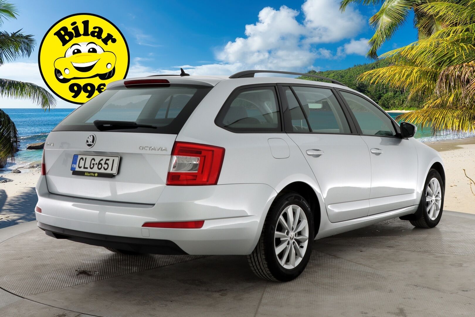 Skoda Octavia 2016 Combi 1,0 TSI Ambition *Suomi-auto / Webasto / Bluetooth / P-Tutka takana / Vakkari * - * Todella raikas ja käytännöllinen Suomi-Auto! *
