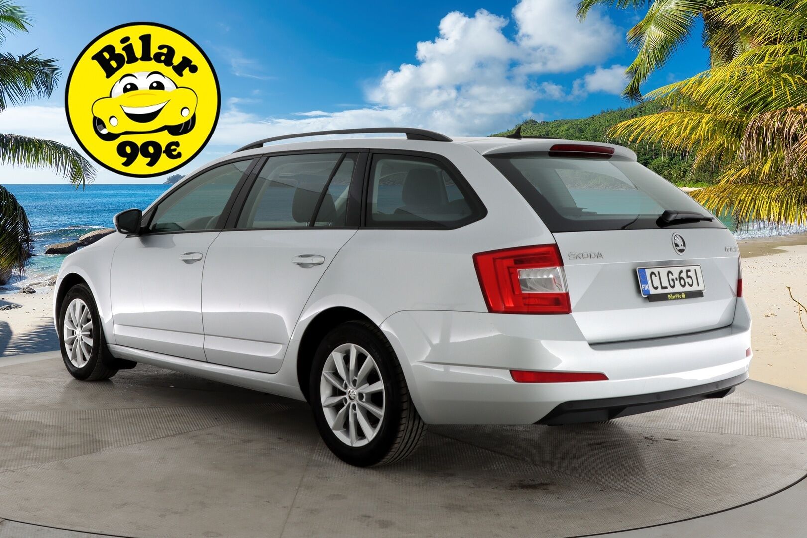 Skoda Octavia 2016 Combi 1,0 TSI Ambition *Suomi-auto / Webasto / Bluetooth / P-Tutka takana / Vakkari * - * Todella raikas ja käytännöllinen Suomi-Auto! *