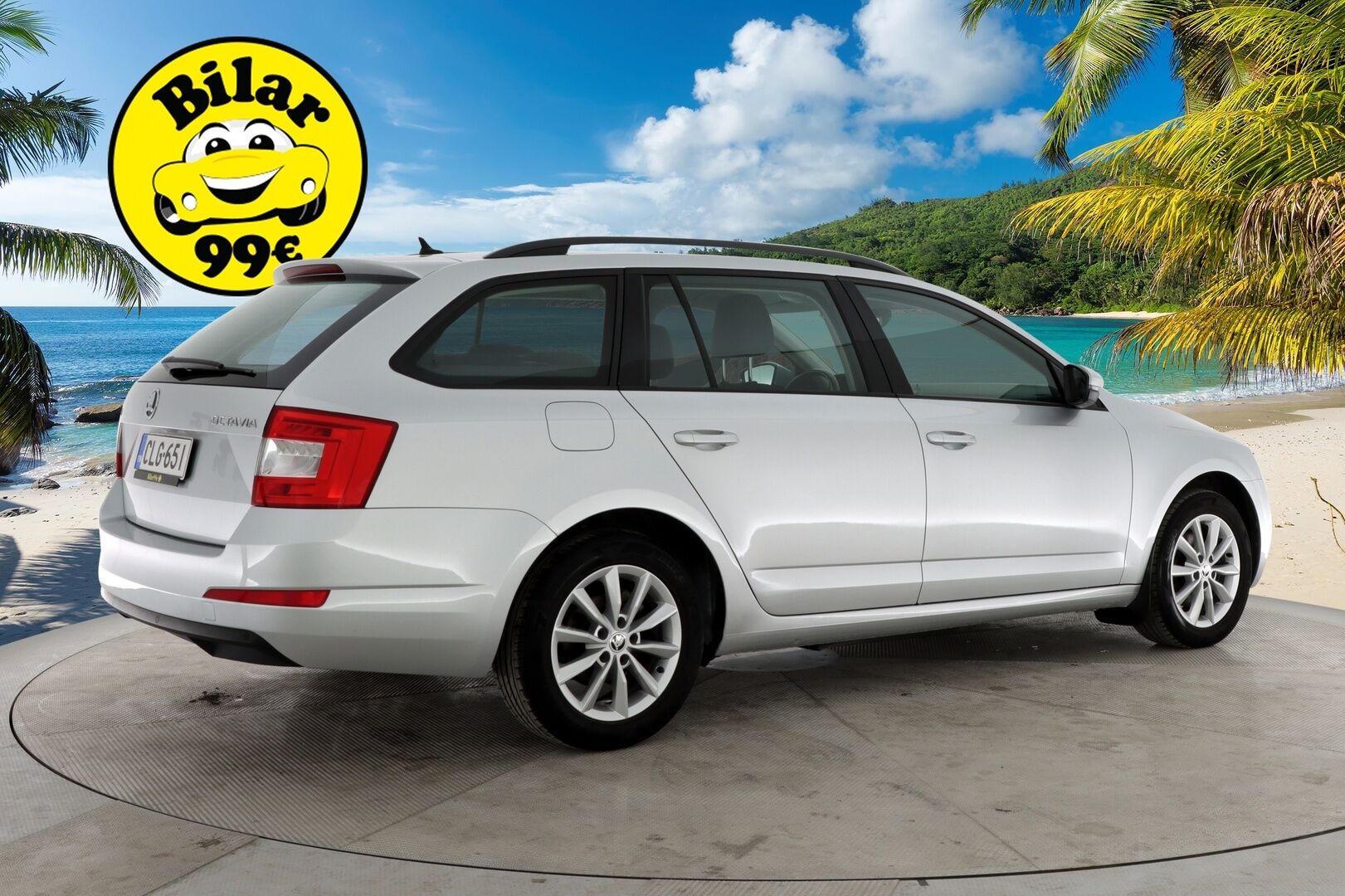 Skoda Octavia 2016 Combi 1,0 TSI Ambition *Suomi-auto / Webasto / Bluetooth / P-Tutka takana / Vakkari * - * Todella raikas ja käytännöllinen Suomi-Auto! *