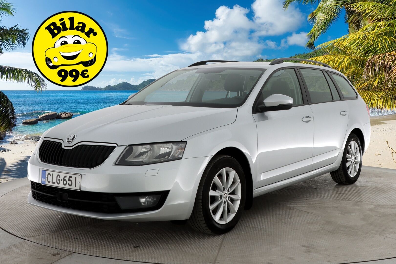 Skoda Octavia 2016 Combi 1,0 TSI Ambition *Suomi-auto / Webasto / Bluetooth / P-Tutka takana / Vakkari * - * Todella raikas ja käytännöllinen Suomi-Auto! *