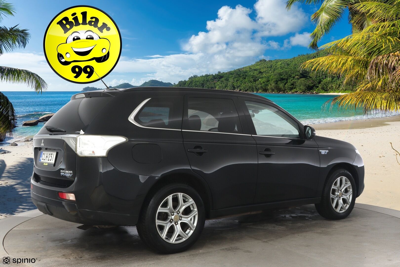 Mitsubishi Outlander PHEV 2014 Instyle Navi 4WD 5P - YritysOutlet - Myydään vain yrityksille - - * Kattoluukku / P-Kamera / Vakkari / Nahkapenkit / Sähkökontti / Penkinlämmittimet / Xenon *