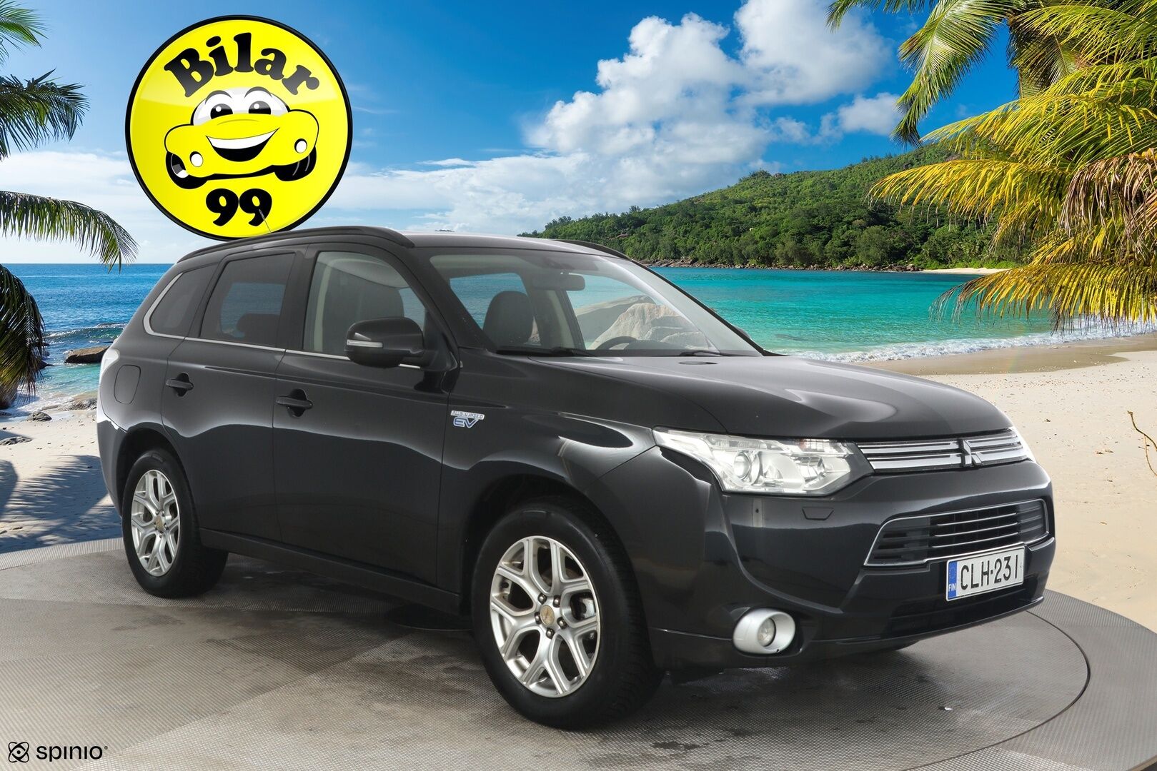 Mitsubishi Outlander PHEV 2014 Instyle Navi 4WD 5P - YritysOutlet - Myydään vain yrityksille - - * Kattoluukku / P-Kamera / Vakkari / Nahkapenkit / Sähkökontti / Penkinlämmittimet / Xenon *