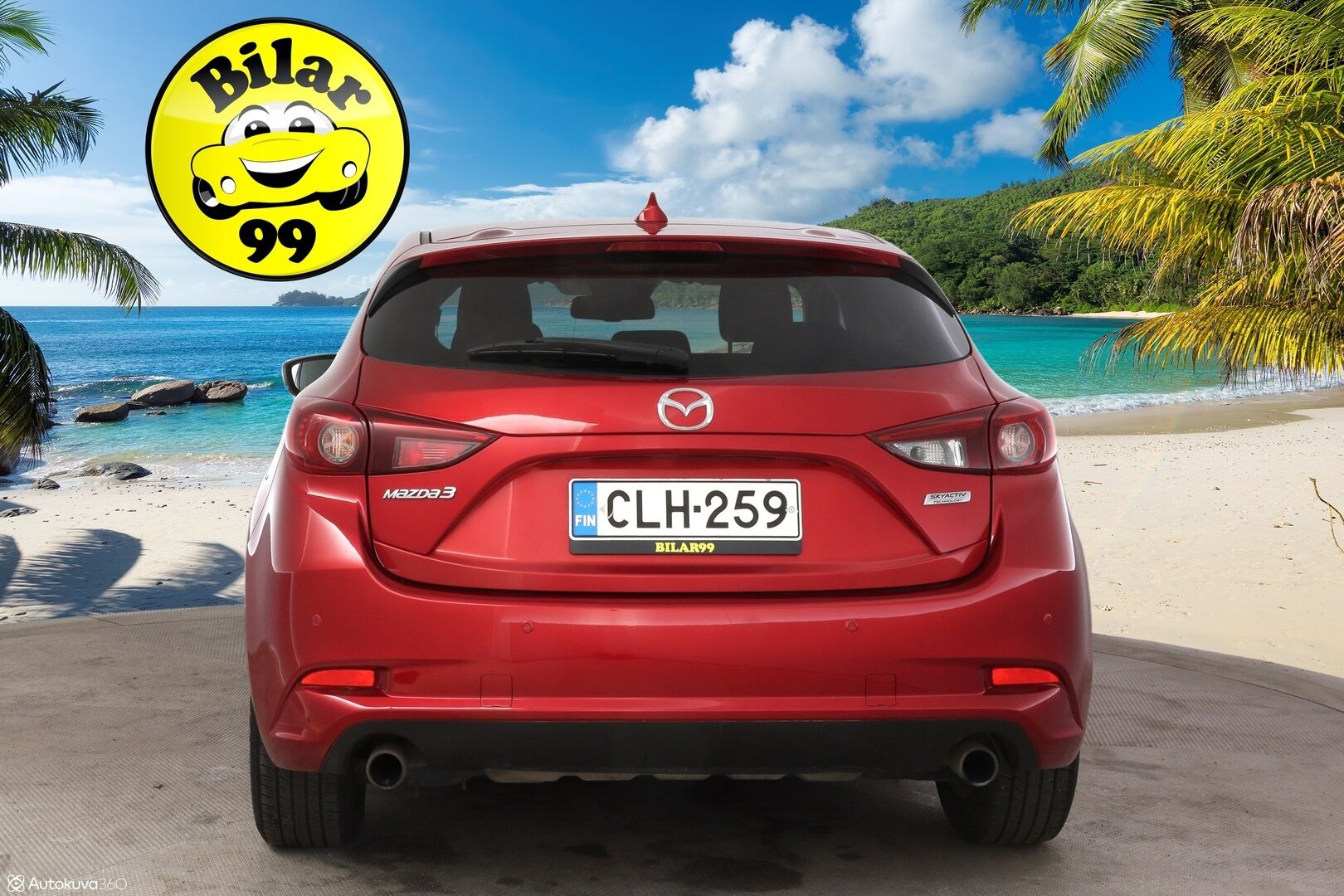 Mazda Mazda3 2018 5HB 2,0 (120) SKYACTIV-G Optimum 6AT 5ov BX2O - Blis / Ratinlämmitin / Vakionopeudensäädin / Isofix / Lohko ja sisätilanlämmitin / Suomi auto / 2x Avain / Ajotapavalitsin 