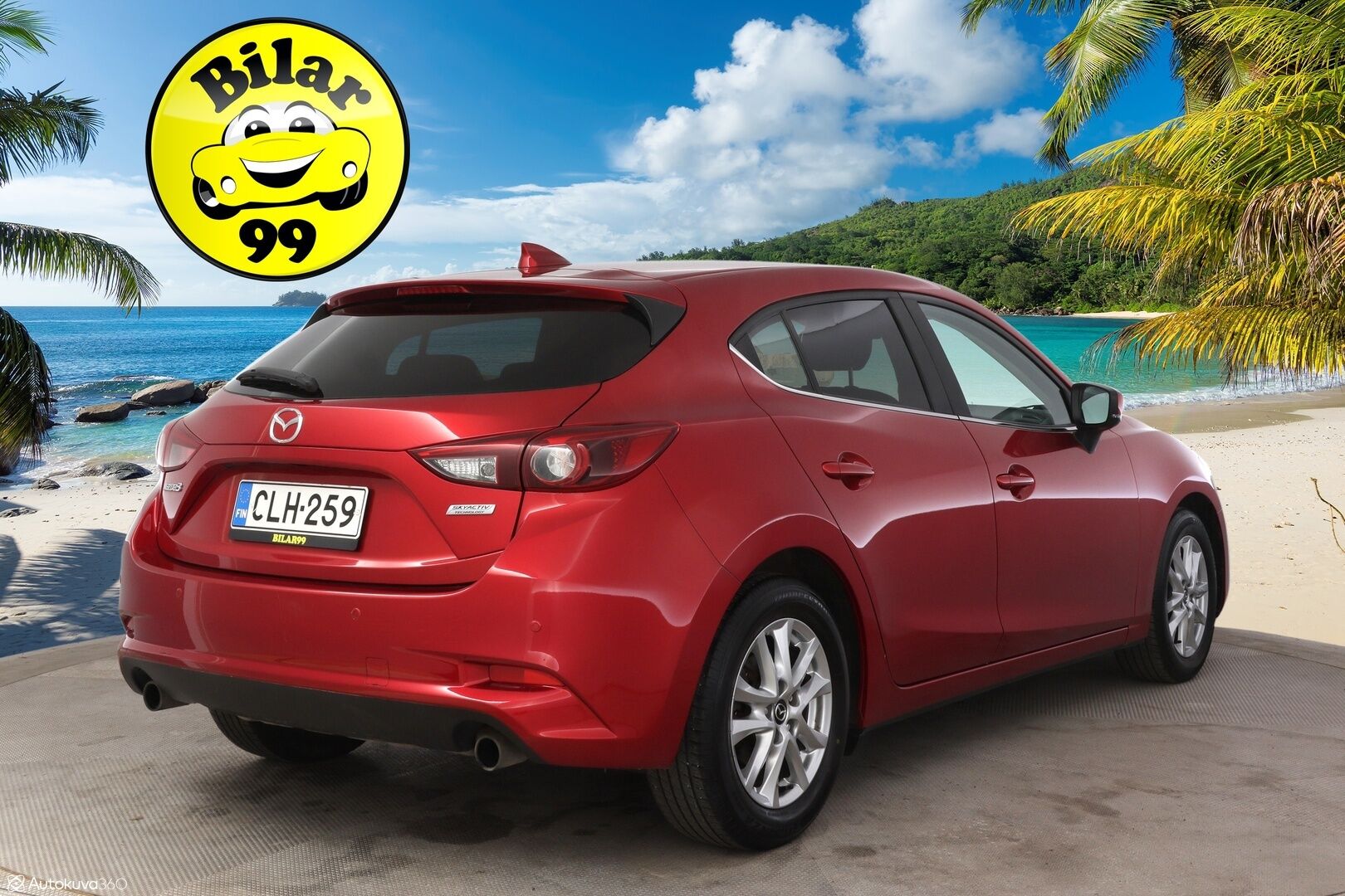 Mazda Mazda3 2018 5HB 2,0 (120) SKYACTIV-G Optimum 6AT 5ov BX2O - Blis / Ratinlämmitin / Vakionopeudensäädin / Isofix / Lohko ja sisätilanlämmitin / Suomi auto / 2x Avain / Ajotapavalitsin 