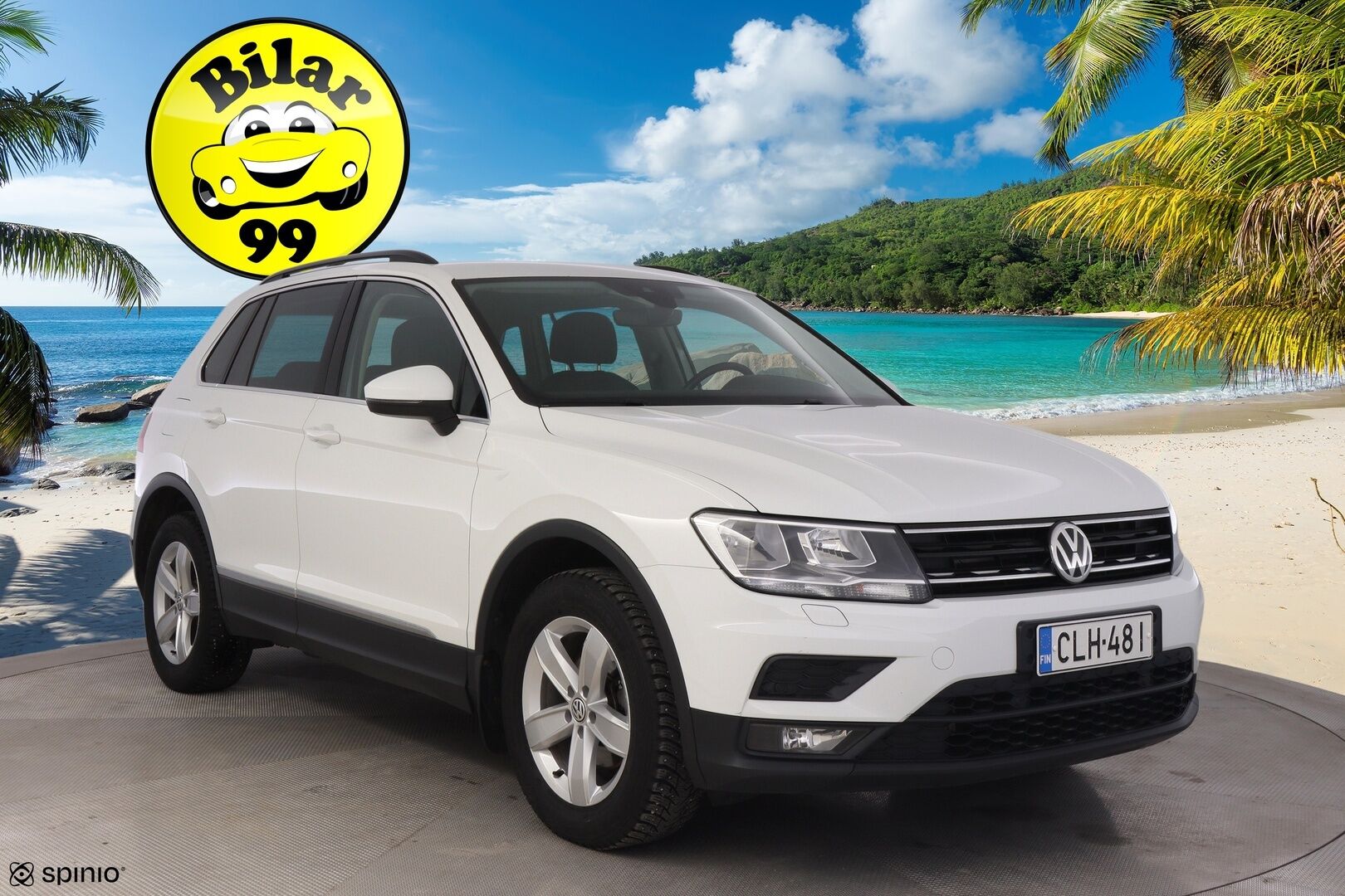 Volkswagen Tiguan 2018 Comfortline 2,0 TDI SCR 110 kW (150 hv) 4MOTION DSG Winter Edition *Webasto / ACC / Koukku / Parkkitutkat / Kaistavahti* - Kahdet renkaat ja VW-vanteet / Suomi-auto / Jakohihna vaihdettu 