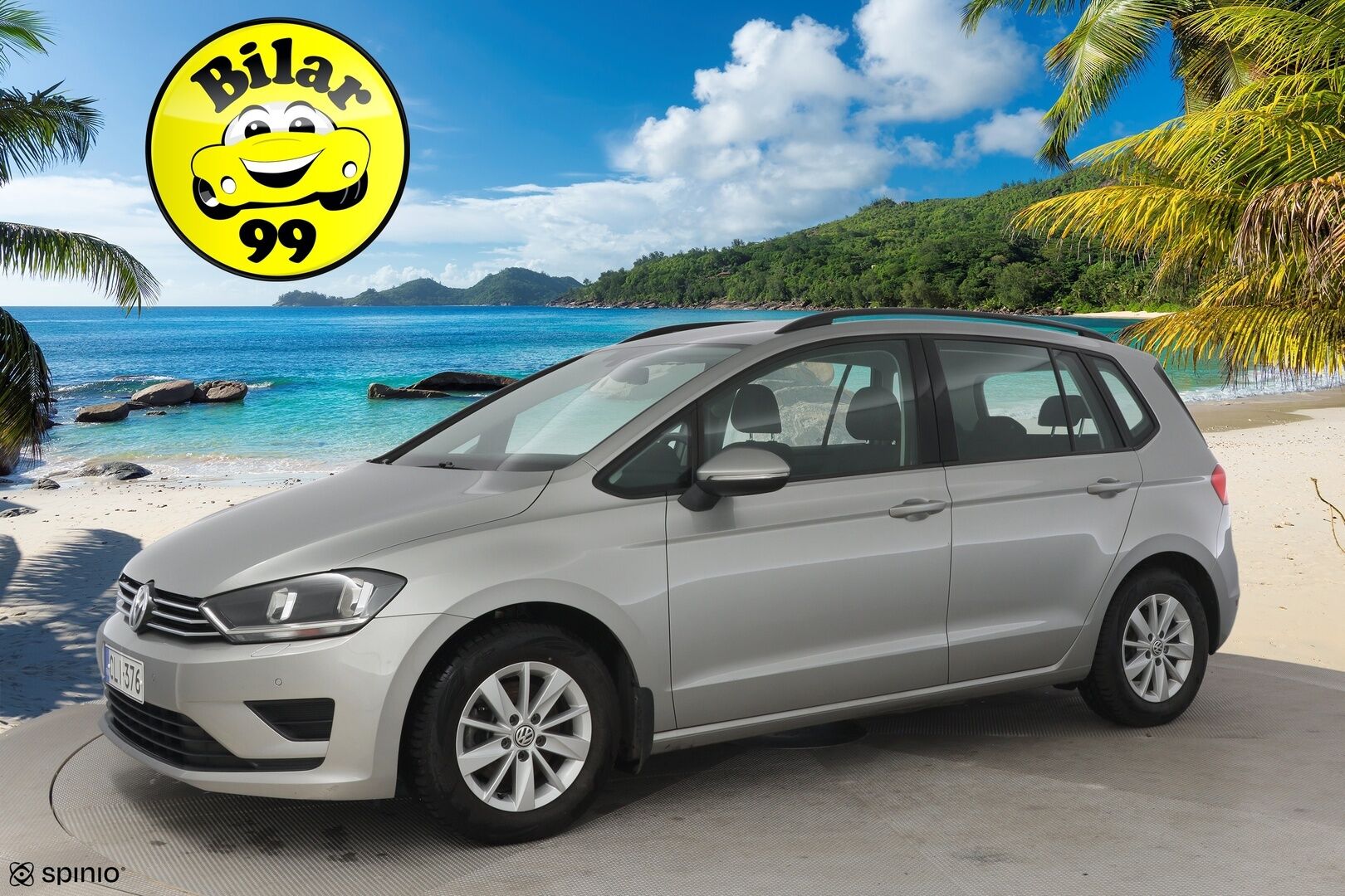 Volkswagen Golf Sportsvan 2017 Comfortline 1,4 TSI 92 kW (125 hv) DSG-automaatti // Webasto / Koukku / Juuri huollettu / Suomi-auto // - Katsastus 7/2025 * Jakopää 9/2024 * Kahdet erittäin hyvät renkaat