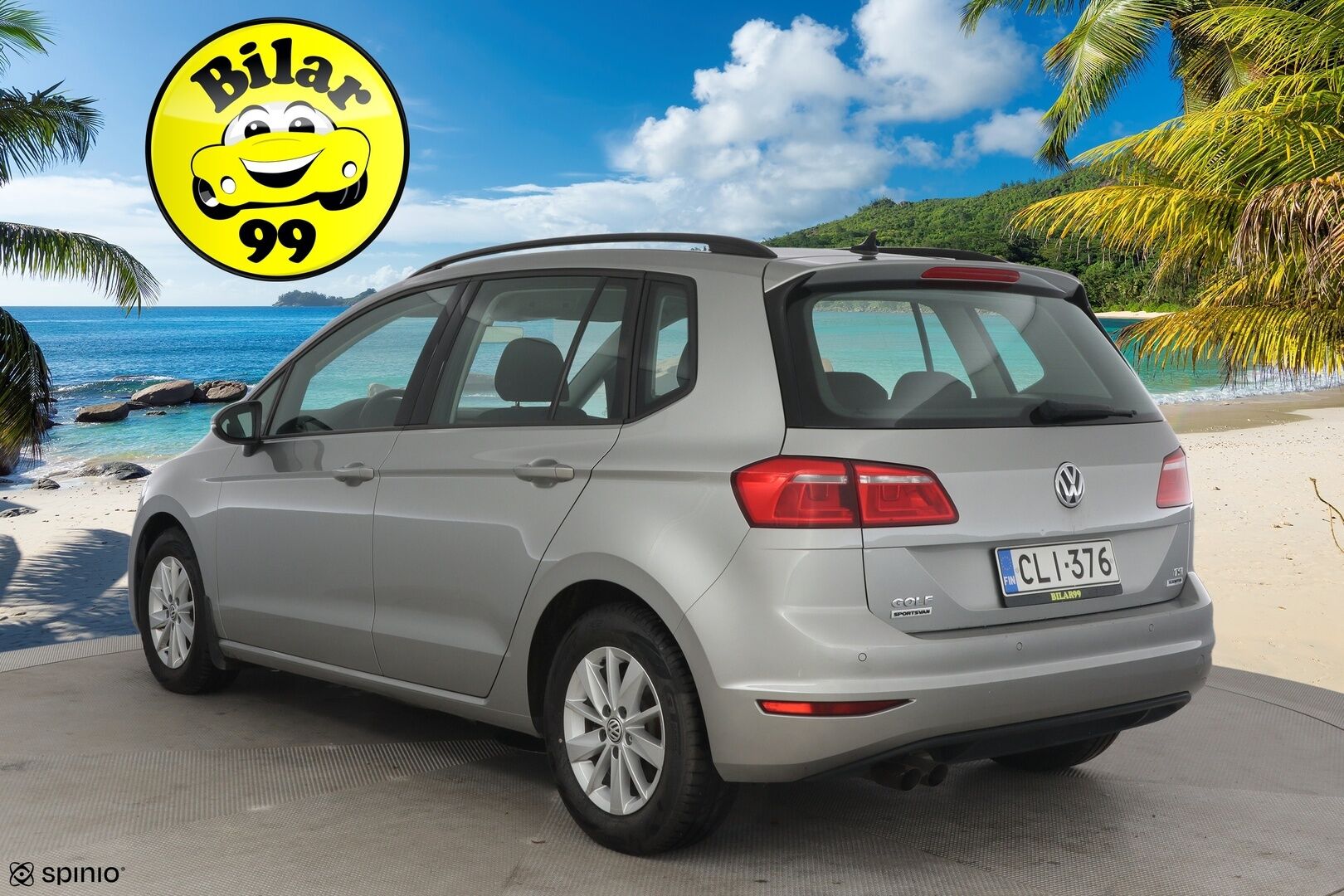 Volkswagen Golf Sportsvan 2017 Comfortline 1,4 TSI 92 kW (125 hv) DSG-automaatti // Webasto / Koukku / Juuri huollettu / Suomi-auto // - Katsastus 7/2025 * Jakopää 9/2024 * Kahdet erittäin hyvät renkaat