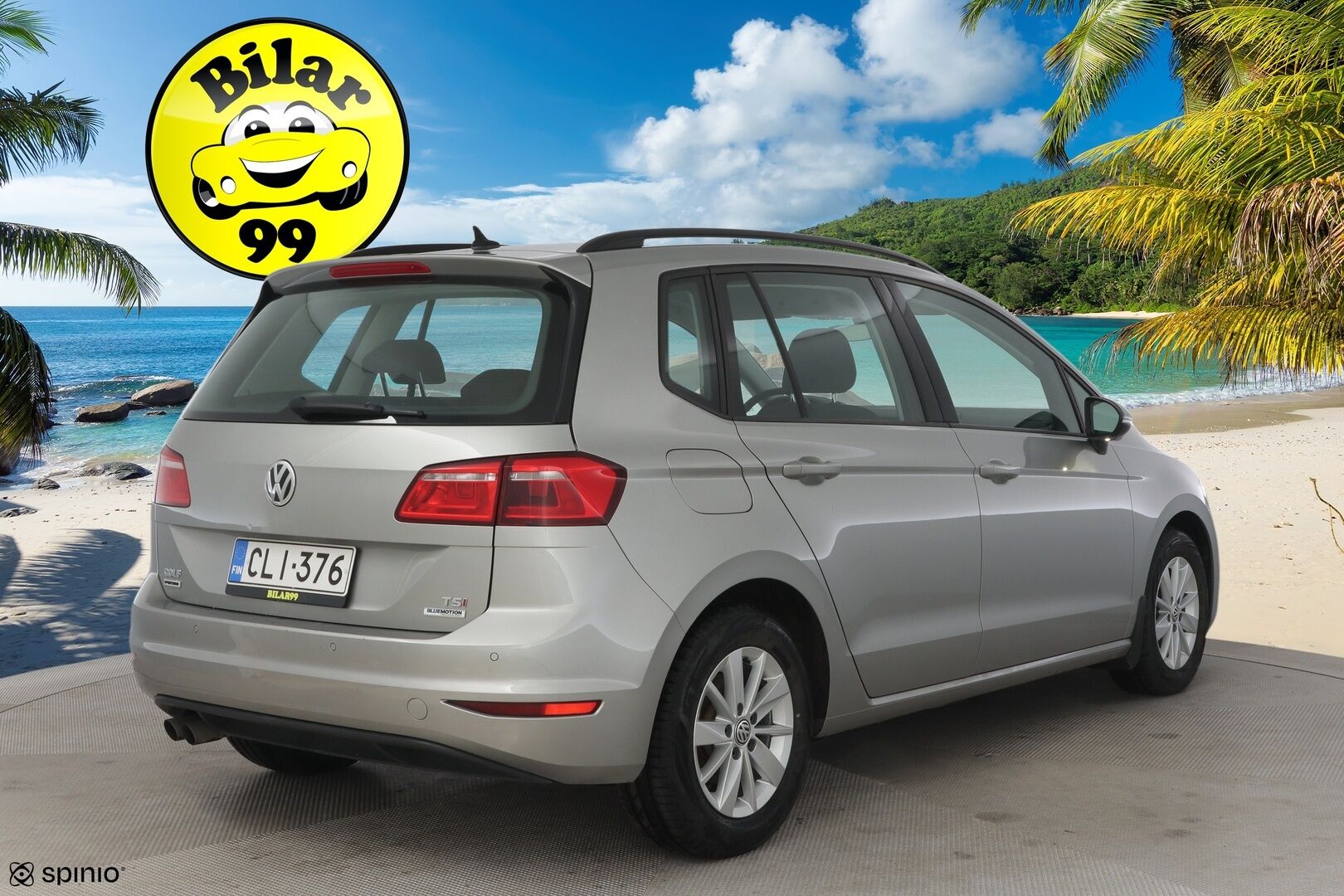Volkswagen Golf Sportsvan 2017 Comfortline 1,4 TSI 92 kW (125 hv) DSG-automaatti // Webasto / Koukku / Juuri huollettu / Suomi-auto // - Katsastus 7/2025 * Jakopää 9/2024 * Kahdet erittäin hyvät renkaat
