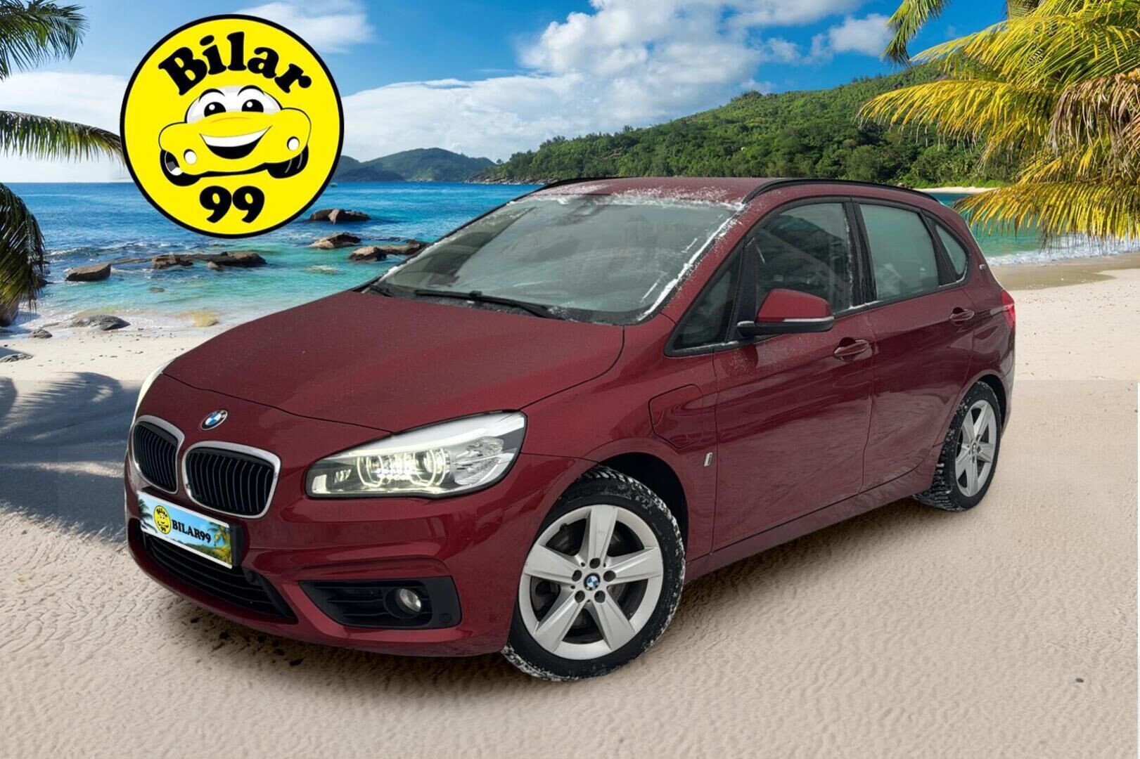 BMW 225 2017 F45 Active Tourer 225xe A Business */ Suomi-auto / Esilämmitys / P.kamera / Ratinlämmitys / Comfort Access / Vakkari /* - Pienet käyttökustannukset / Ilmainen kotiintoimitus / 2x renkaat