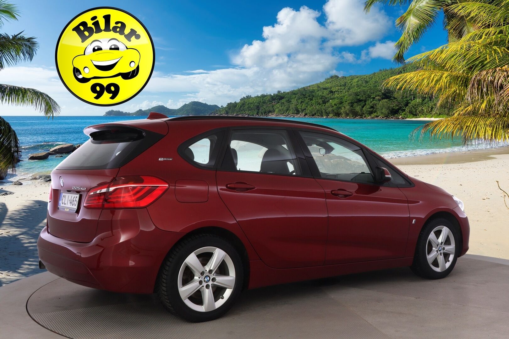 BMW 225 2017 F45 Active Tourer 225xe A Business */ Suomi-auto / Esilämmitys / P.kamera / Ratinlämmitys / Comfort Access / Vakkari /* - Soh 93,6% / Ilmainen kotiintoimitus / 2x renkaat