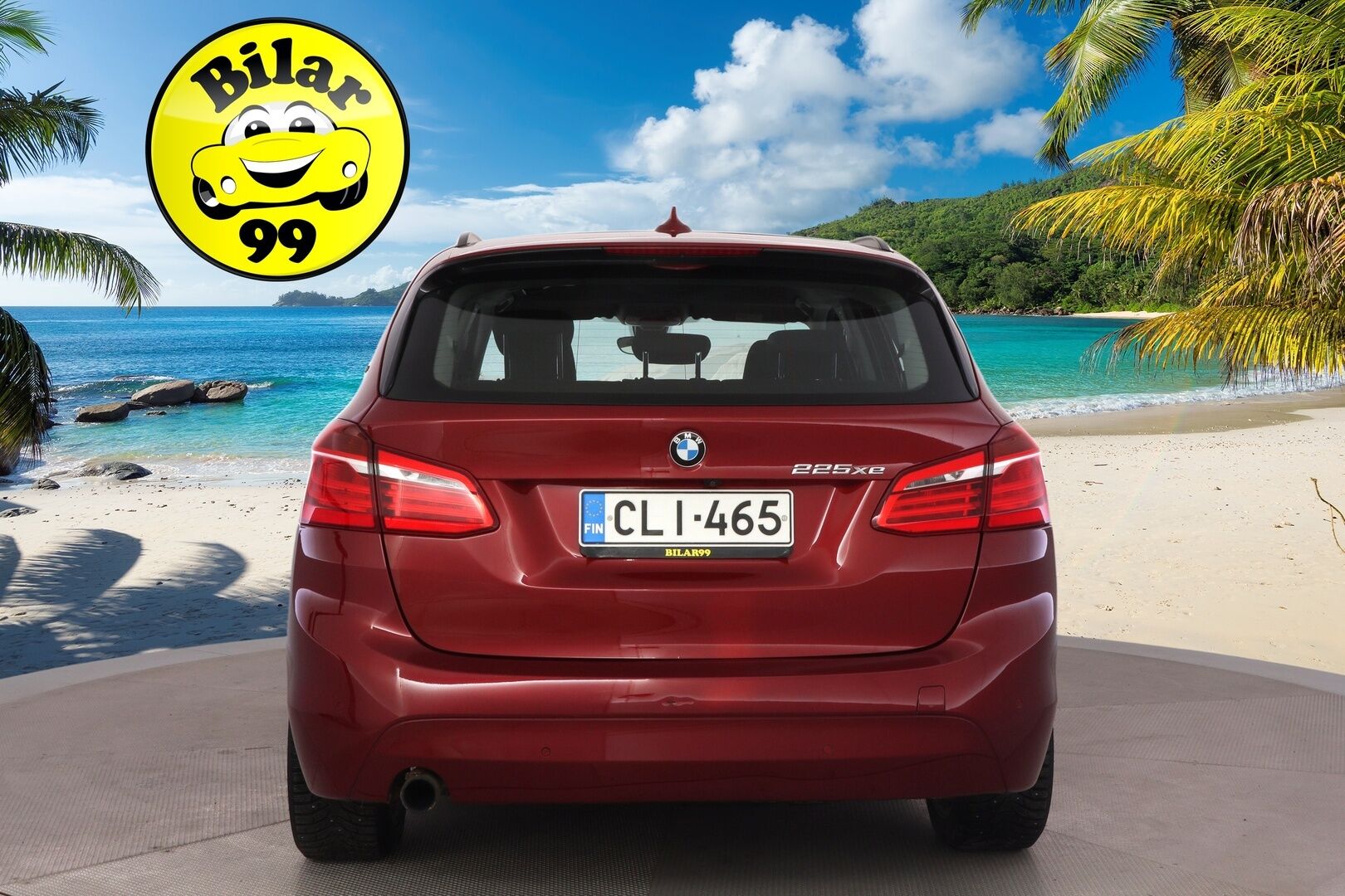 BMW 225 2017 F45 Active Tourer 225xe A Business */ Suomi-auto / Esilämmitys / P.kamera / Ratinlämmitys / Comfort Access / Vakkari /* - Soh 93,6% / Ilmainen kotiintoimitus / 2x renkaat