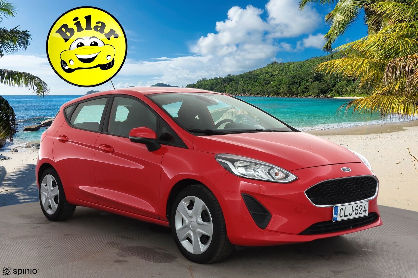 Ford Fiesta 2018 1,1 85hv M5 Trend 5-ovinen -  Vakkari | Bluetooth | Ratinlämmitys | Penkinlämmittimet | Sähköpeilit | Kahdet renkaat | Suomi-auto |