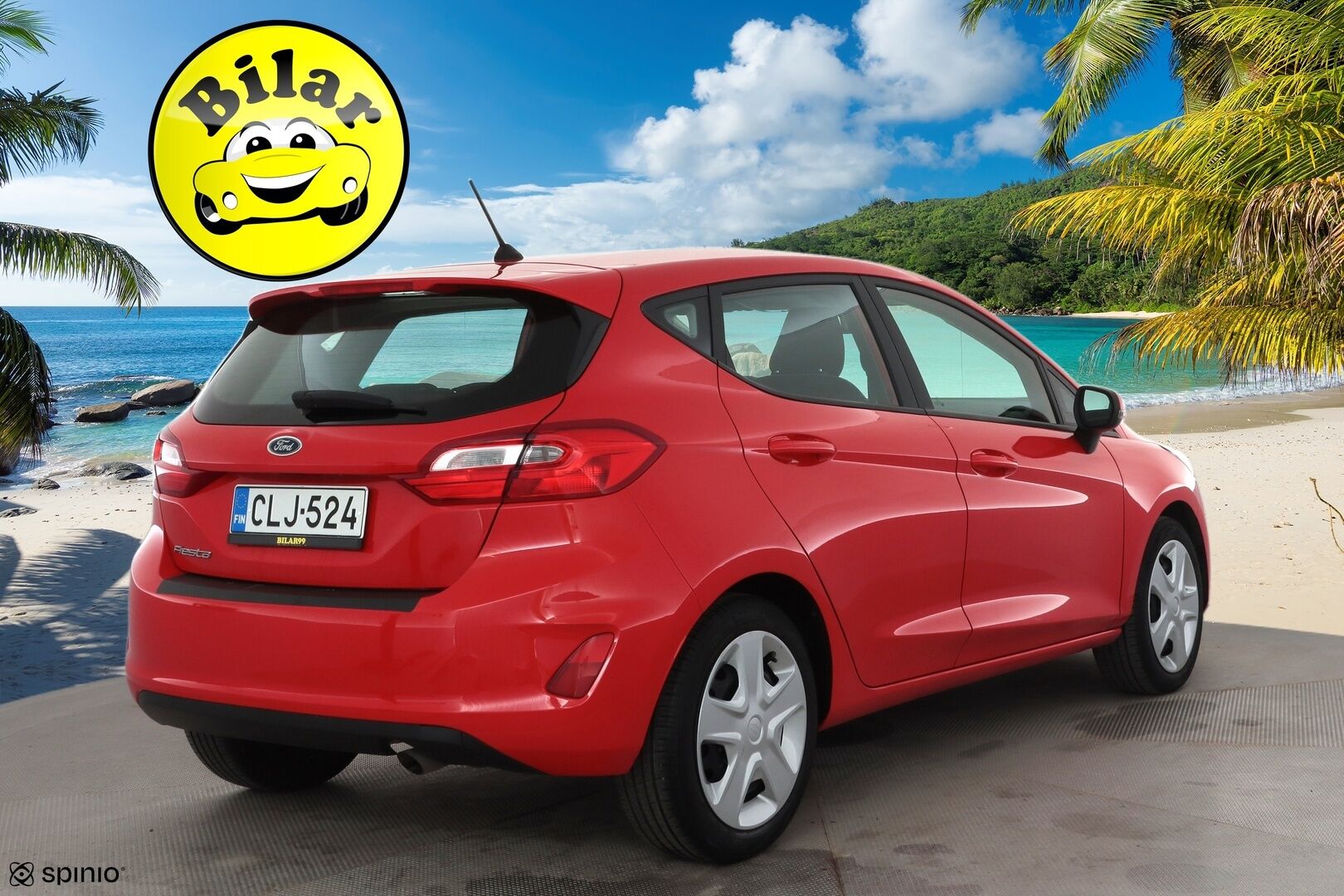 Ford Fiesta 2018 1,1 85hv M5 Trend 5-ovinen -  Vakkari | Bluetooth | Ratinlämmitys | Penkinlämmittimet | Sähköpeilit | Kahdet renkaat | Suomi-auto |