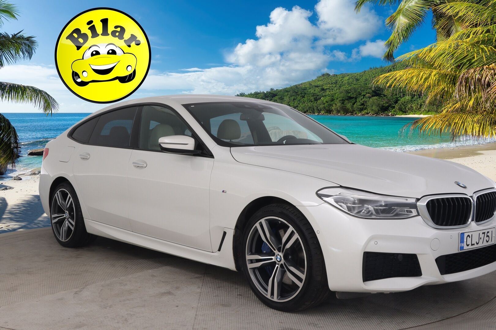BMW 630 Gran Turismo 2018 G32 Gran Turismo 630d A xDrive M-Sport - Proff.navi | HiFit | Koukku | Digimittaristo | Dakota nahat | Mineralweiss Metallic | P.Kamera | 2x renkaat&alumiinivanteet | Juuri katsastettu 