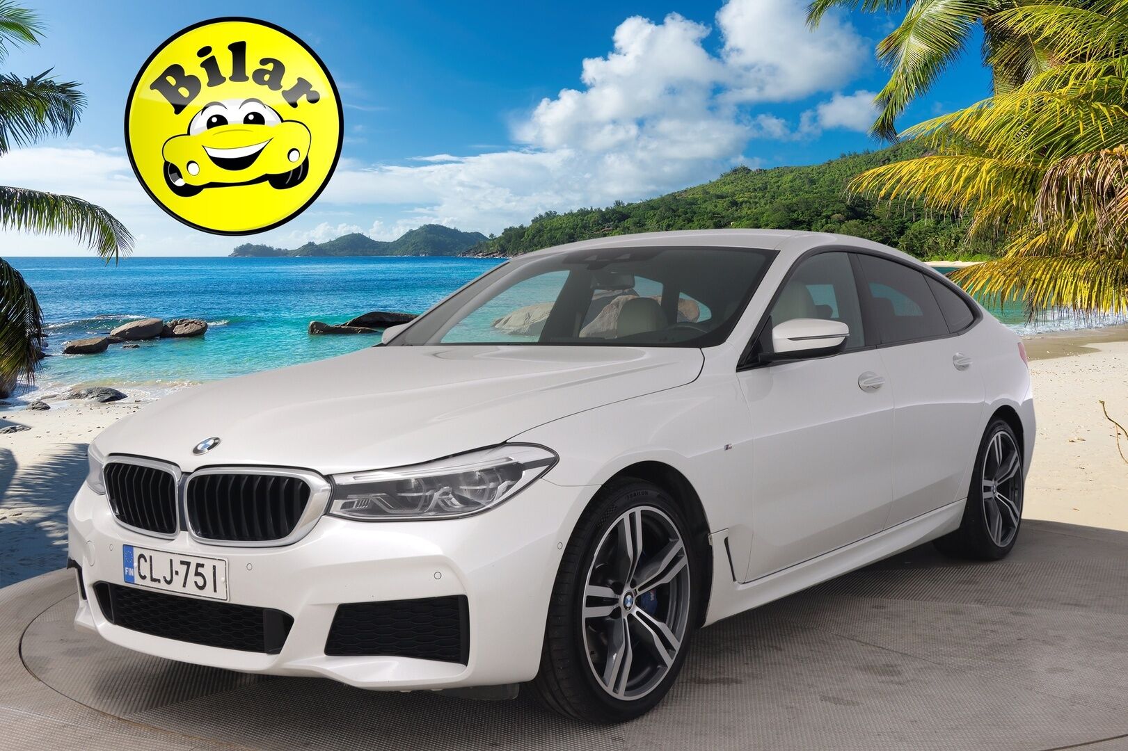 BMW 630 Gran Turismo 2018 G32 Gran Turismo 630d A xDrive M-Sport - Proff.navi | HiFit | Koukku | Digimittaristo | Dakota nahat | Mineralweiss Metallic | P.Kamera | 2x renkaat&alumiinivanteet | Juuri katsastettu 