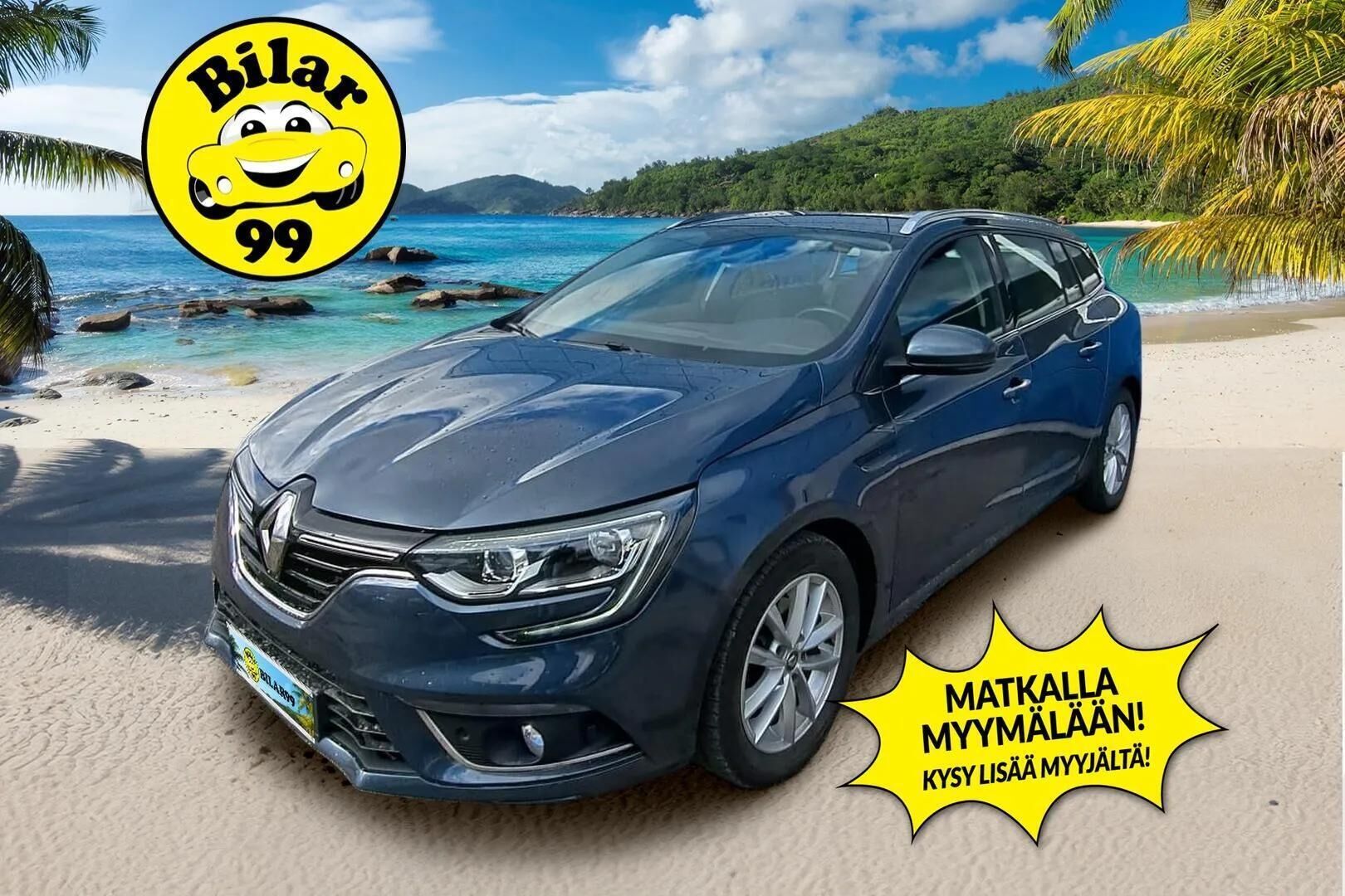 Renault Megane 2018 Sport Tourer TCe 130 EDC7-aut Zen* Sisätilanlämmitin / Vakkari / Suomi-auto * - *Kahdet renkaat alumiinivanteilla / Fiksu huoltohistoria *