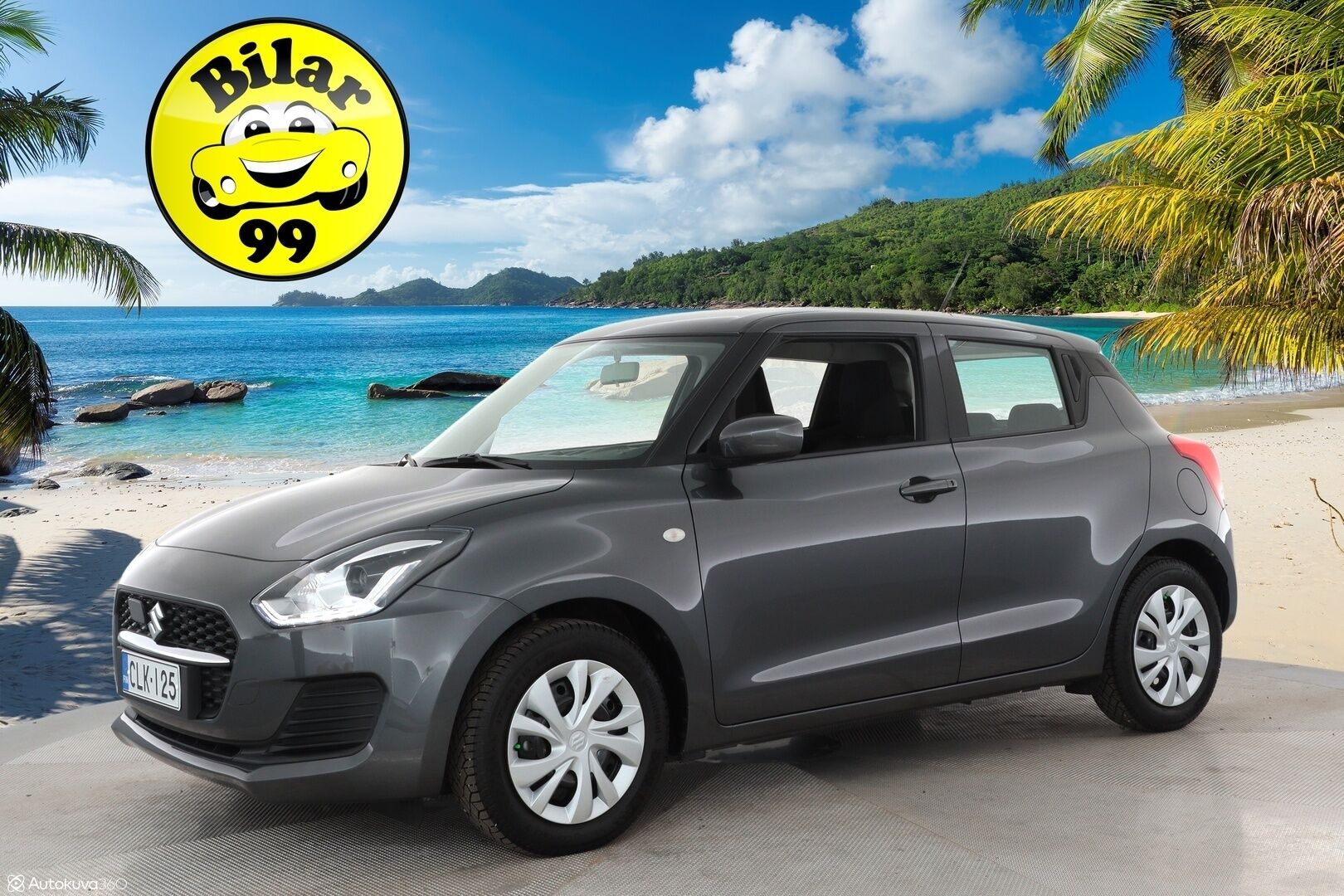 Suzuki Swift 2023 1,2 DUALJET 2WD GL CVT-aut HYBRID - Adapt. Vakkari / LED-valot / Ilmastointi / Bluetooth / Penkinlämmittimet / 2x renkaat / Kauk. Keskuslukitus / Facelift