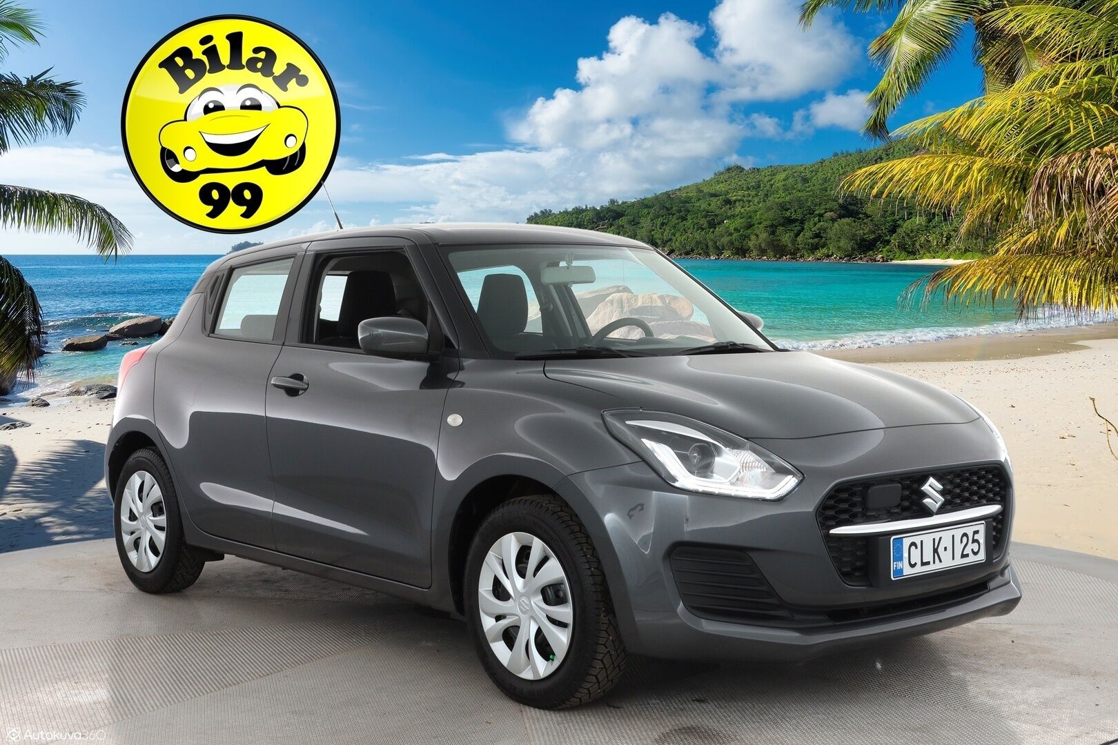 Suzuki Swift 2023 1,2 DUALJET 2WD GL CVT-aut HYBRID - Adapt. Vakkari / LED-valot / Ilmastointi / Bluetooth / Penkinlämmittimet / 2x renkaat / Kauk. Keskuslukitus / Facelift