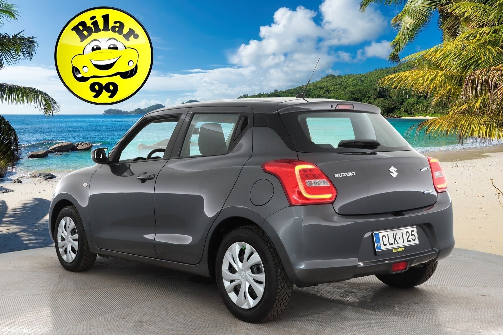 Suzuki Swift 2023 1,2 DUALJET 2WD GL CVT-aut HYBRID - Adapt. Vakkari / LED-valot / Ilmastointi / Bluetooth / Penkinlämmittimet / 2x renkaat / Kauk. Keskuslukitus / Facelift