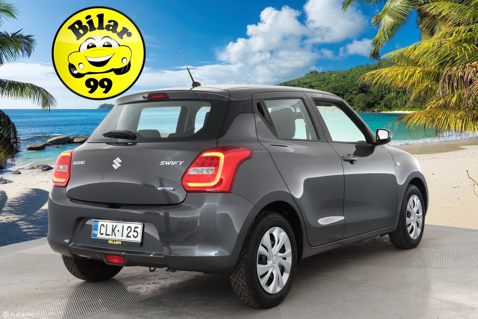 Suzuki Swift 2023 1,2 DUALJET 2WD GL CVT-aut HYBRID - Adapt. Vakkari / LED-valot / Ilmastointi / Bluetooth / Penkinlämmittimet / 2x renkaat / Kauk. Keskuslukitus / Facelift