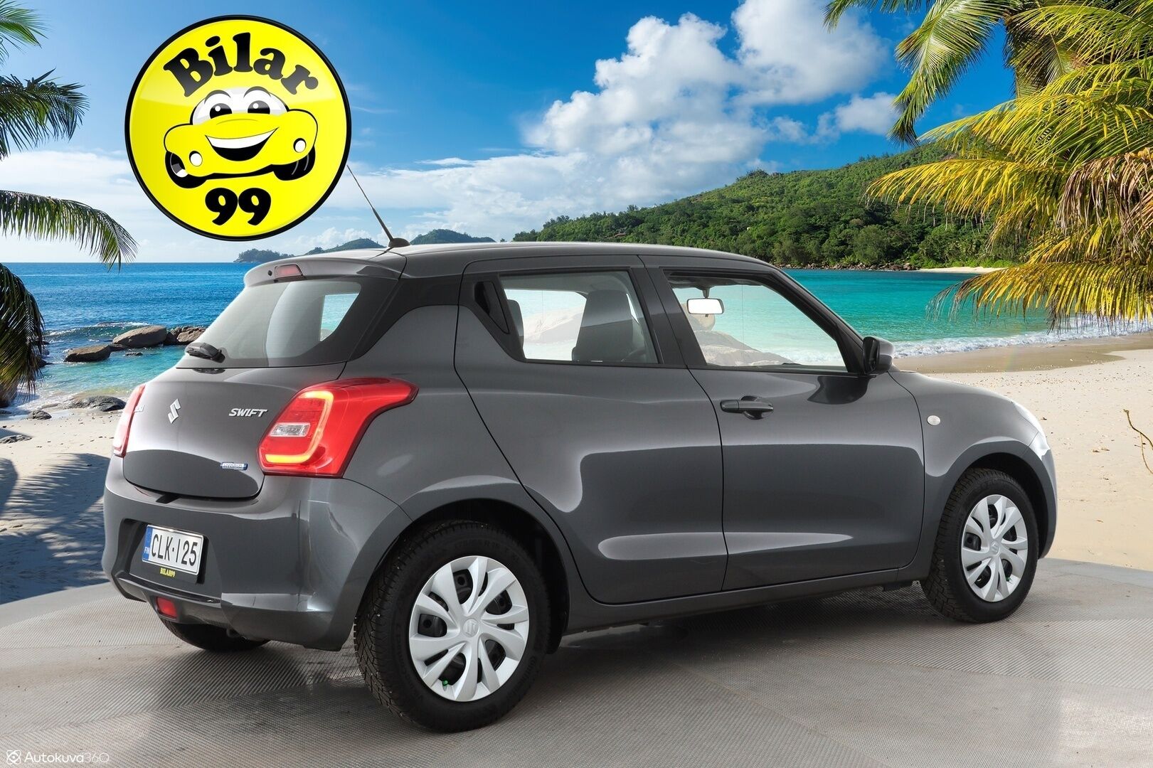 Suzuki Swift 2023 1,2 DUALJET 2WD GL CVT-aut HYBRID - Adapt. Vakkari / LED-valot / Ilmastointi / Bluetooth / Penkinlämmittimet / 2x renkaat / Kauk. Keskuslukitus / Facelift