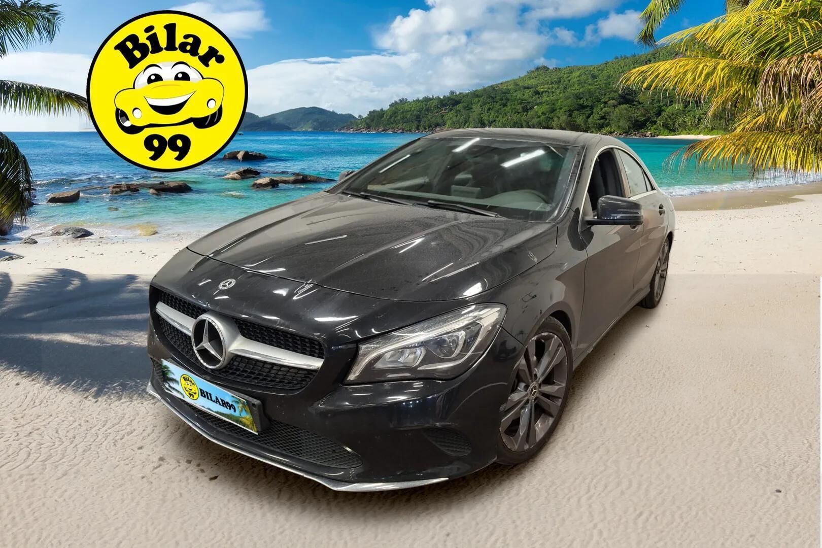 Mercedes-Benz CLA 2018 180 A Edition One - | 1 om Suomi-auto | Vakkari | Lohko | Koukku | LED | Puolinahat | Bluetoot | 2x renkaat aluvanteilla | 