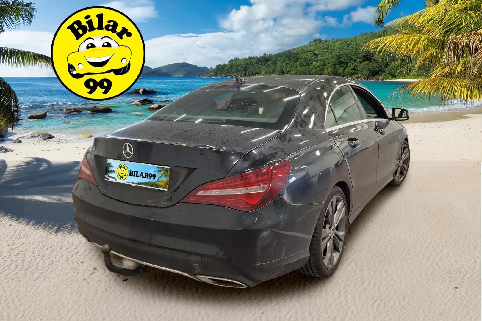 Mercedes-Benz CLA 2018 180 A Edition One - | 1 om Suomi-auto | Vakkari | Lohko | Koukku | LED | Puolinahat | Bluetoot | 2x renkaat aluvanteilla | 