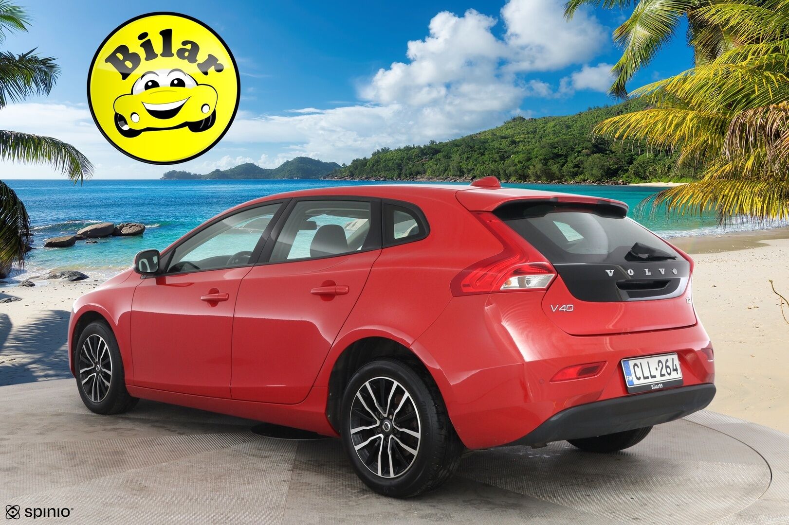 Volvo V40 2018 T2 Business aut - Suomi-Auto | Vakionopeudensäädin | Kahdet renkaat vanteineen | Katsastetttu ja huollettu!