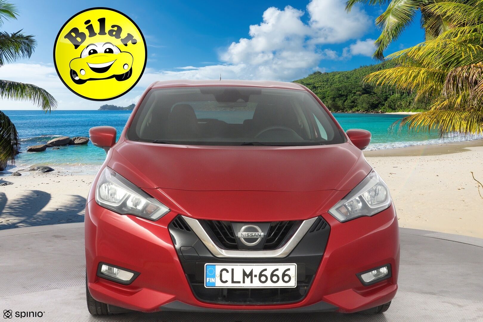 Nissan Micra 2018 1.0L 70 Acenta Comfort Pack 5M/T - Lohko | Vakkari | Keyless | BT | Suomi-Auto | Kahdet renkaat vanteilla | Juuri huollettu 