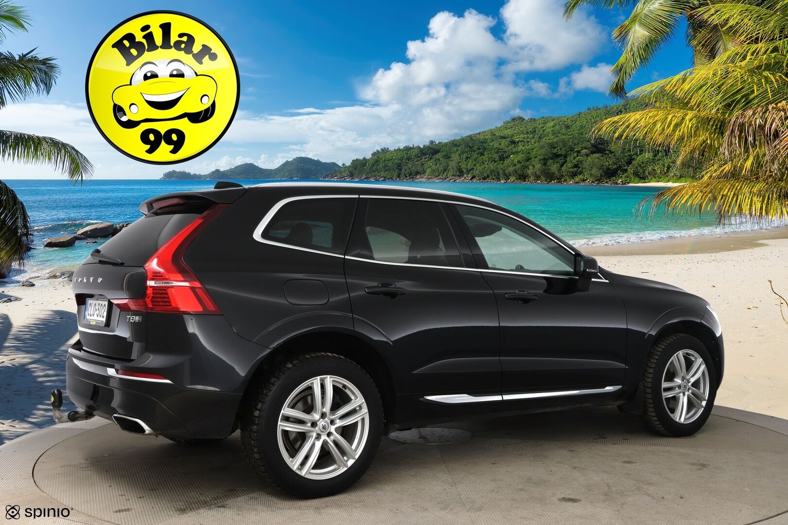 Volvo XC60 2018 T8 AWD Inscription aut / B&W / Four-C / Webasto / Pilot assist / Panorama / Muistipenkit / P-kamera / Koukku - Suomi-Auto / Merkkihuollettu! / Tuoreesti huollettu / Keyless / Huippu varusteilla! 