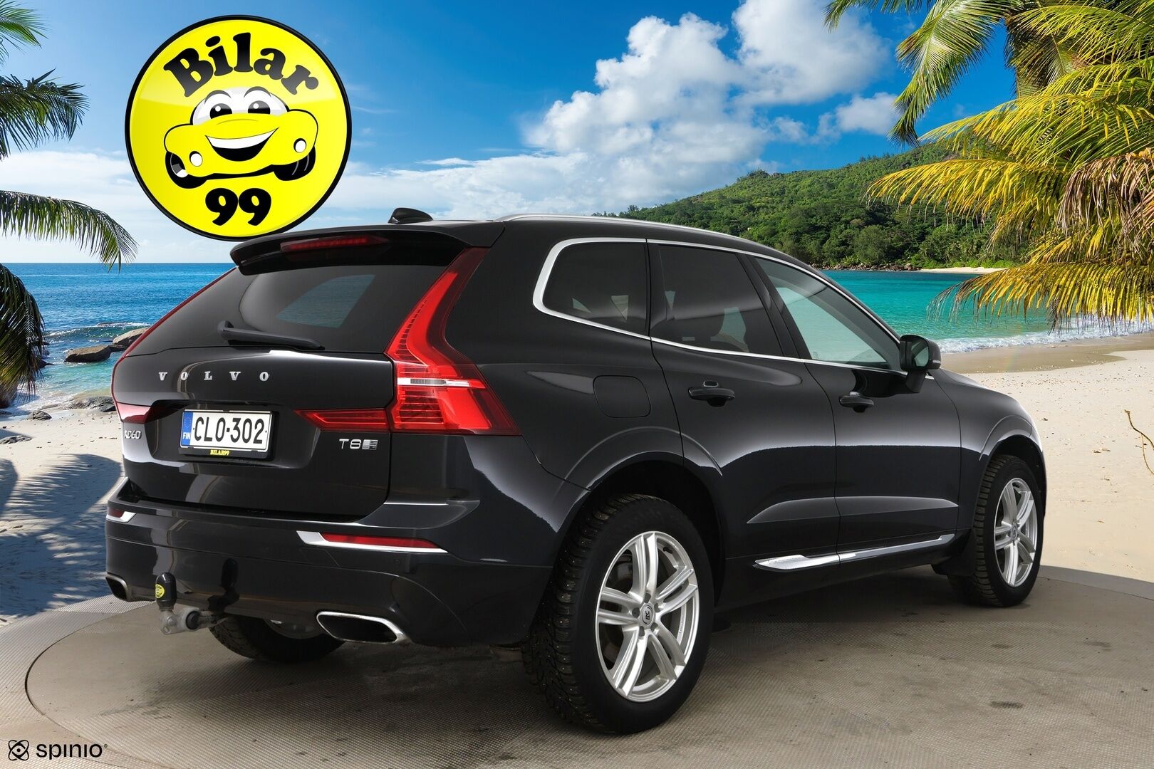 Volvo XC60 2018 T8 AWD Inscription aut / B&W / Four-C / Webasto / Pilot assist / Panorama / Muistipenkit / P-kamera / Koukku - Suomi-Auto / Merkkihuollettu! / Tuoreesti huollettu / Keyless / Huippu varusteilla! 