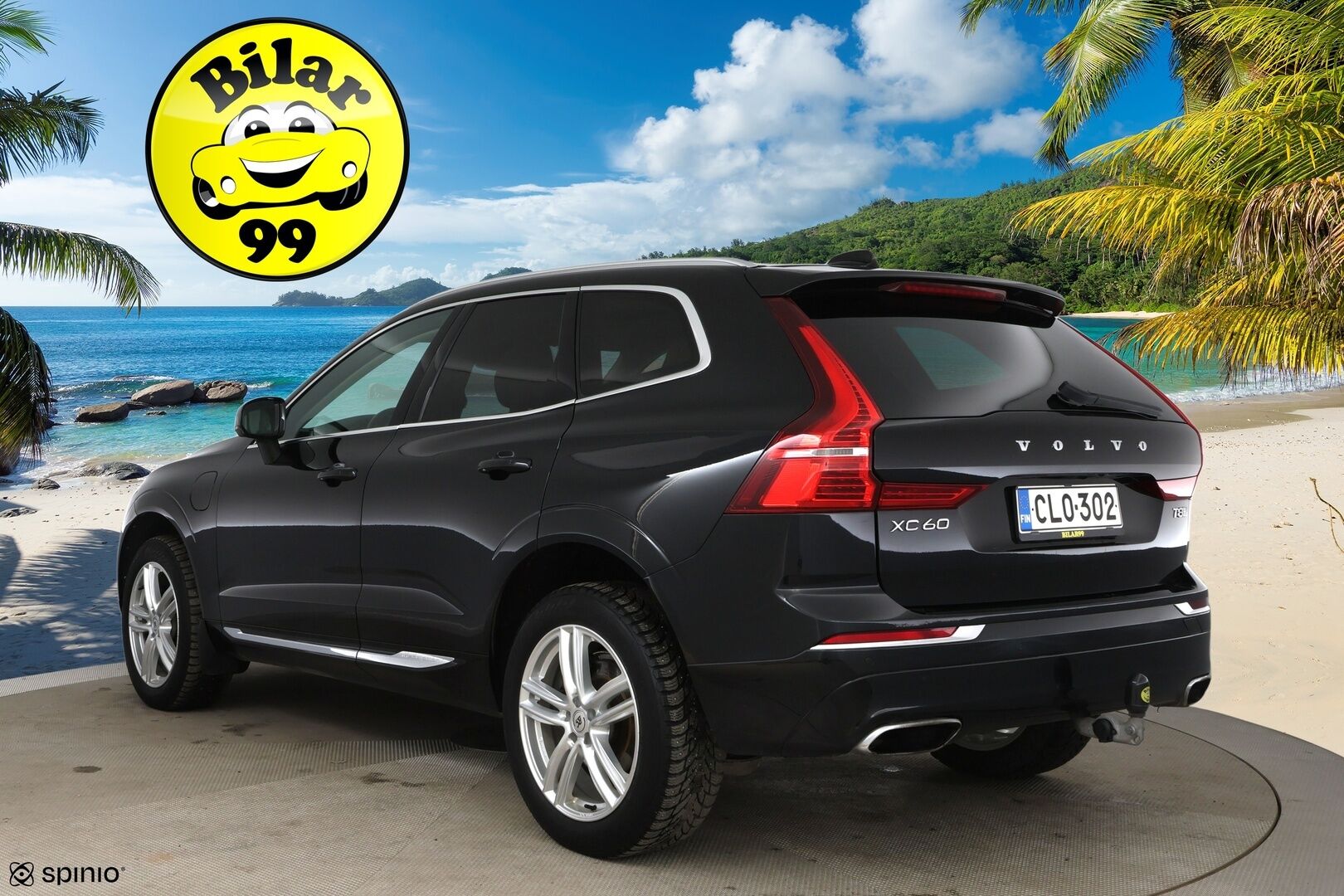 Volvo XC60 2018 T8 AWD Inscription aut / B&W / Four-C / Webasto / Pilot assist / Panorama / Muistipenkit / P-kamera / Koukku - Suomi-Auto / Merkkihuollettu! / Tuoreesti huollettu / Keyless / Huippu varusteilla! 