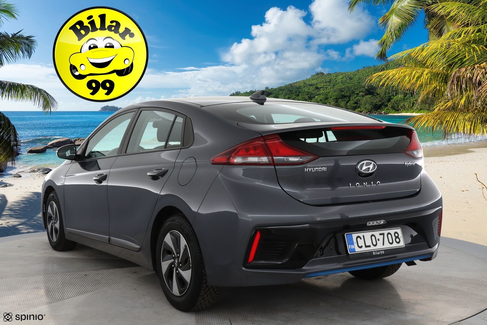 Hyundai IONIQ hybrid 2018 DCT Comfort *Suomi-auto / Adapt. vakkari / P.kamera / Lohko / Ohjauspyörän lämmitys!* - *Siisti / Continental Kitkat!*