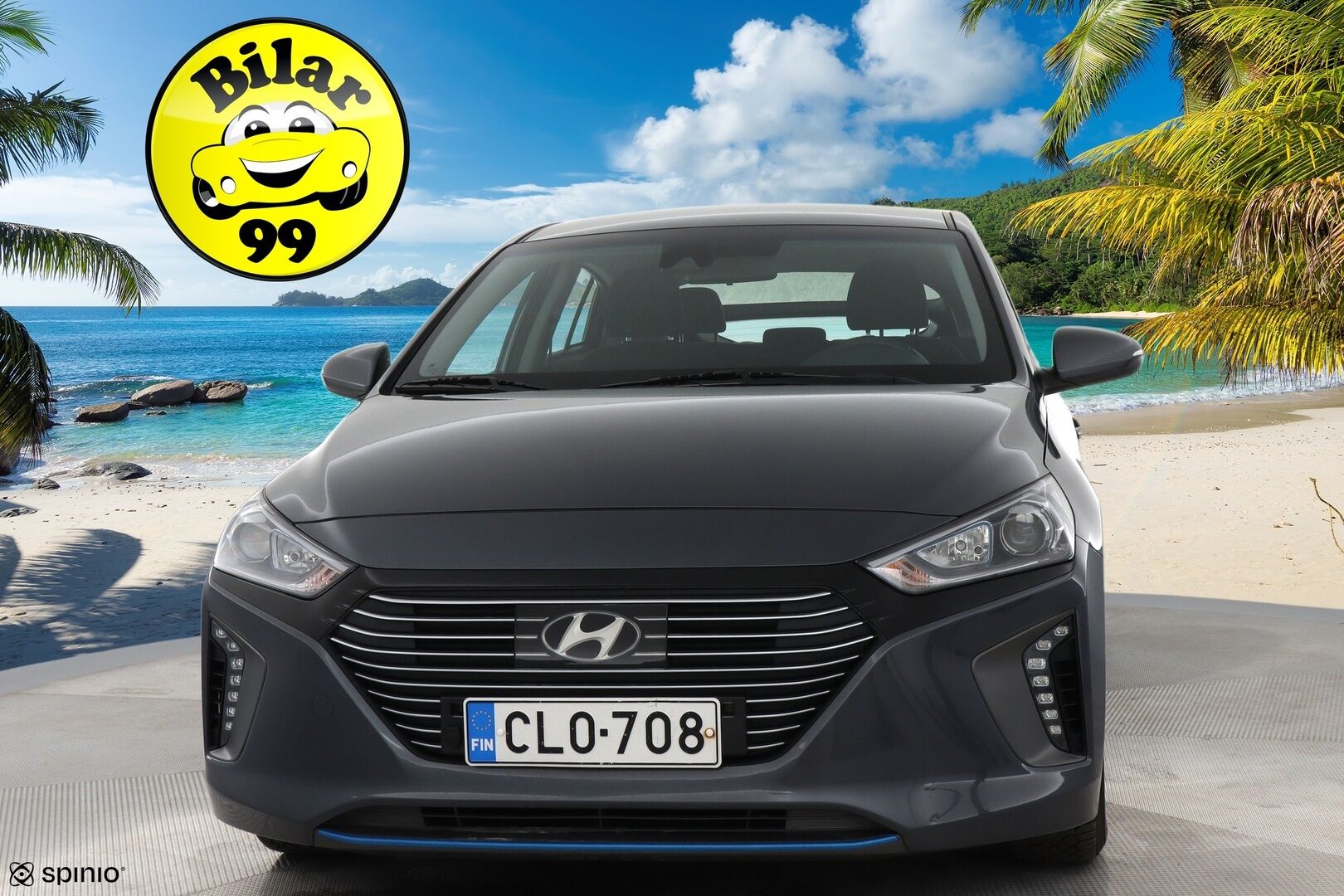 Hyundai IONIQ hybrid 2018 DCT Comfort *Suomi-auto / Adapt. vakkari / P.kamera / Lohko / Ohjauspyörän lämmitys!* - *Siisti / Continental Kitkat!*