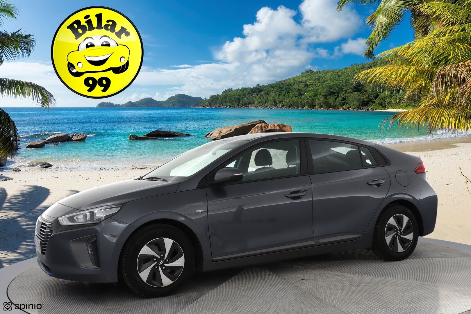 Hyundai IONIQ hybrid 2018 DCT Comfort *Suomi-auto / Adapt. vakkari / P.kamera / Lohko / Ohjauspyörän lämmitys!* - *Siisti / Continental Kitkat!*