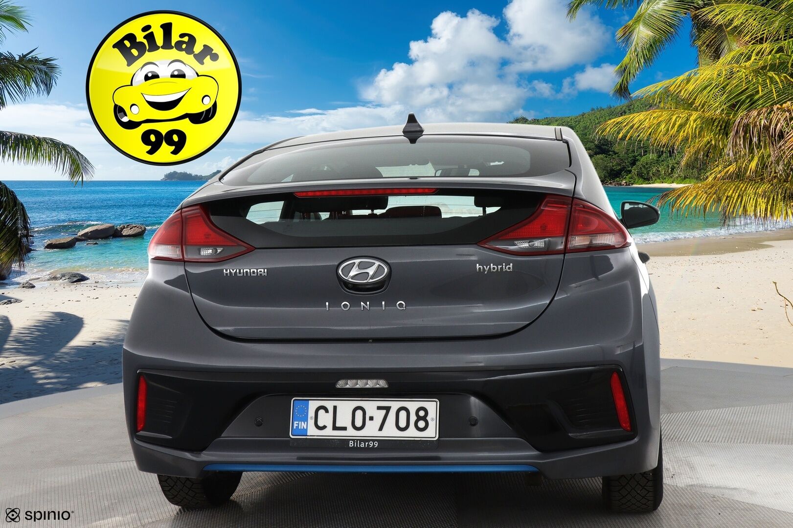 Hyundai IONIQ hybrid 2018 DCT Comfort *Suomi-auto / Adapt. vakkari / P.kamera / Lohko / Ohjauspyörän lämmitys!* - *Siisti / Continental Kitkat!*