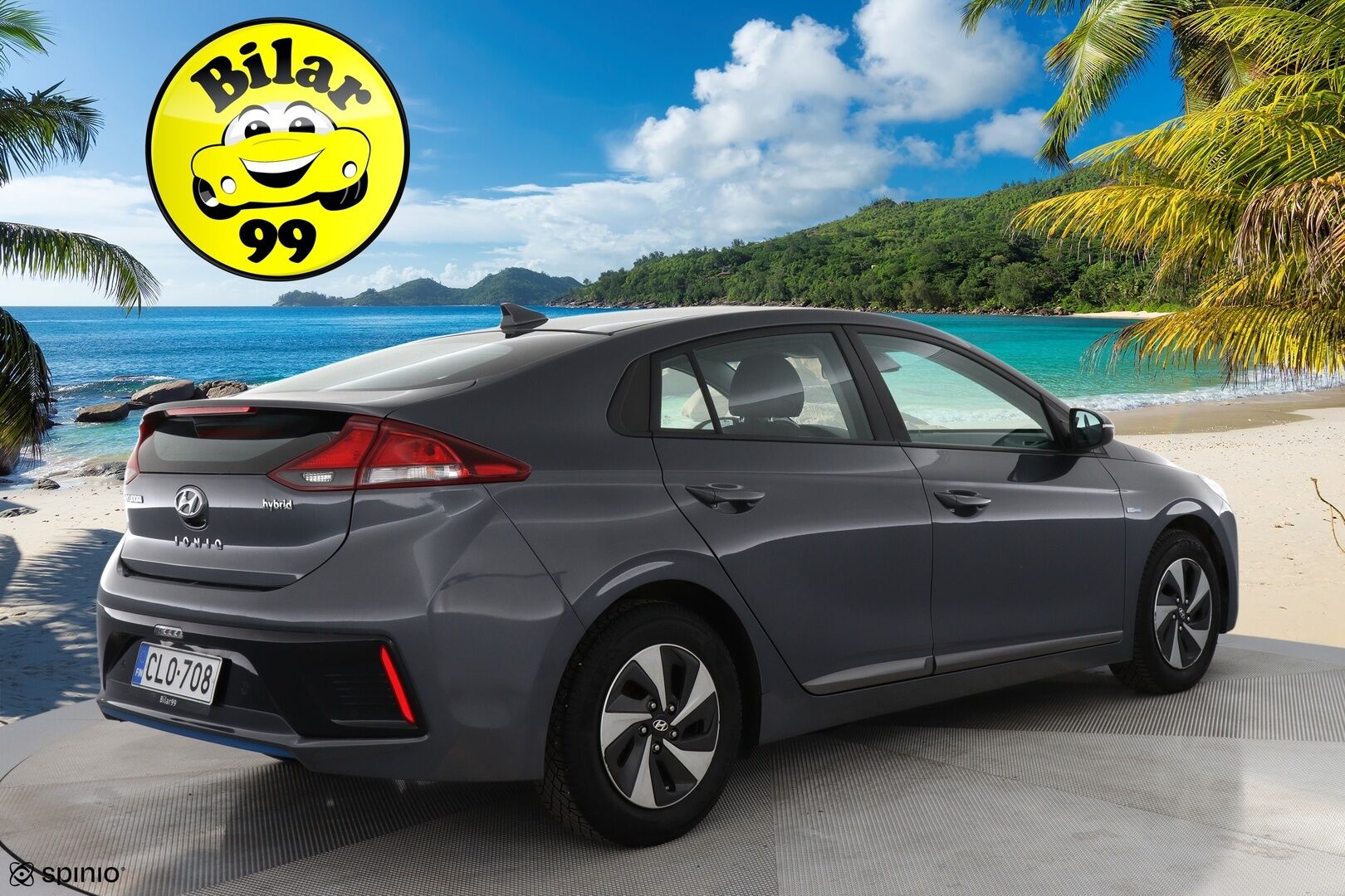 Hyundai IONIQ hybrid 2018 DCT Comfort *Suomi-auto / Adapt. vakkari / P.kamera / Lohko / Ohjauspyörän lämmitys!* - *Siisti / Continental Kitkat!*