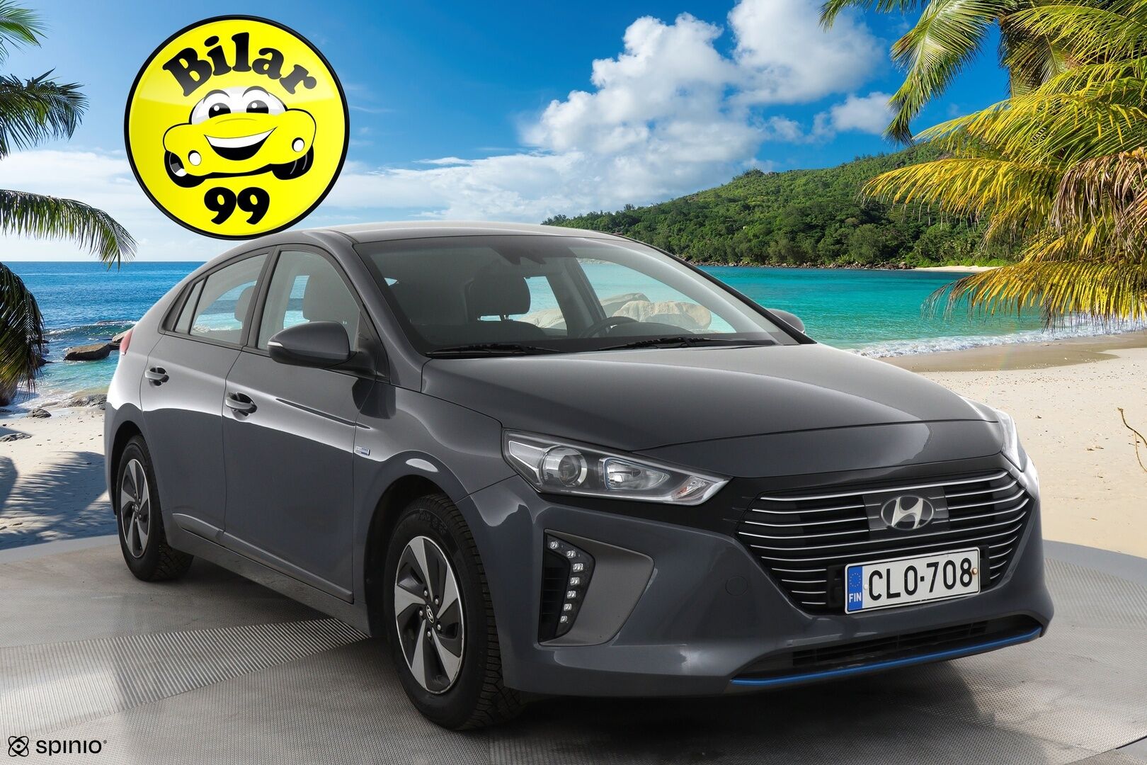 Hyundai IONIQ hybrid 2018 DCT Comfort *Suomi-auto / Adapt. vakkari / P.kamera / Lohko / Ohjauspyörän lämmitys!* - *Siisti / Continental Kitkat!*