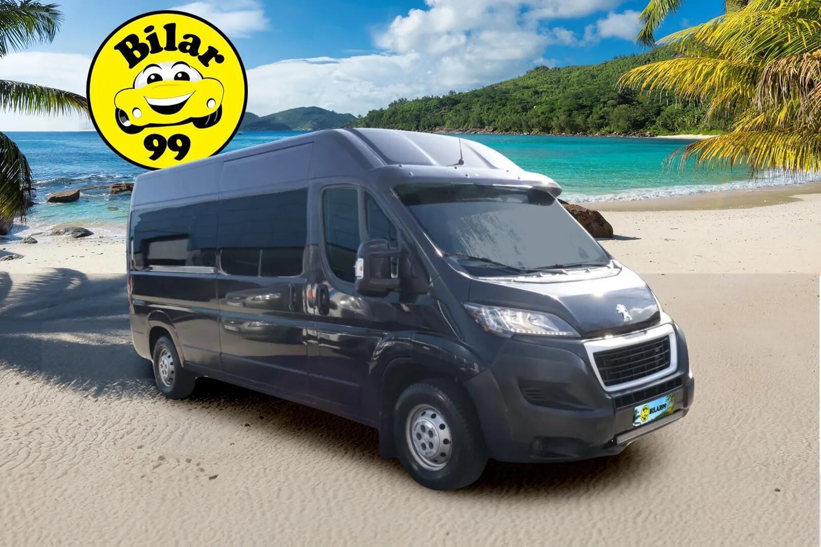 Peugeot Boxer 2018 335 L3H2 pitkä BlueHDi 130 *Suomiauto / Peruutuskamera / Vetokoukku / Webasto / Bluetooth / Vakkari* - * Maltilliset kilometrit! / Jakopää tehty 72tkm / Siistinä pidetty yksilö kaksilla renkailla * - HULLUT AVAJAISHULINAT KORKOTARJOUS 3,29 %