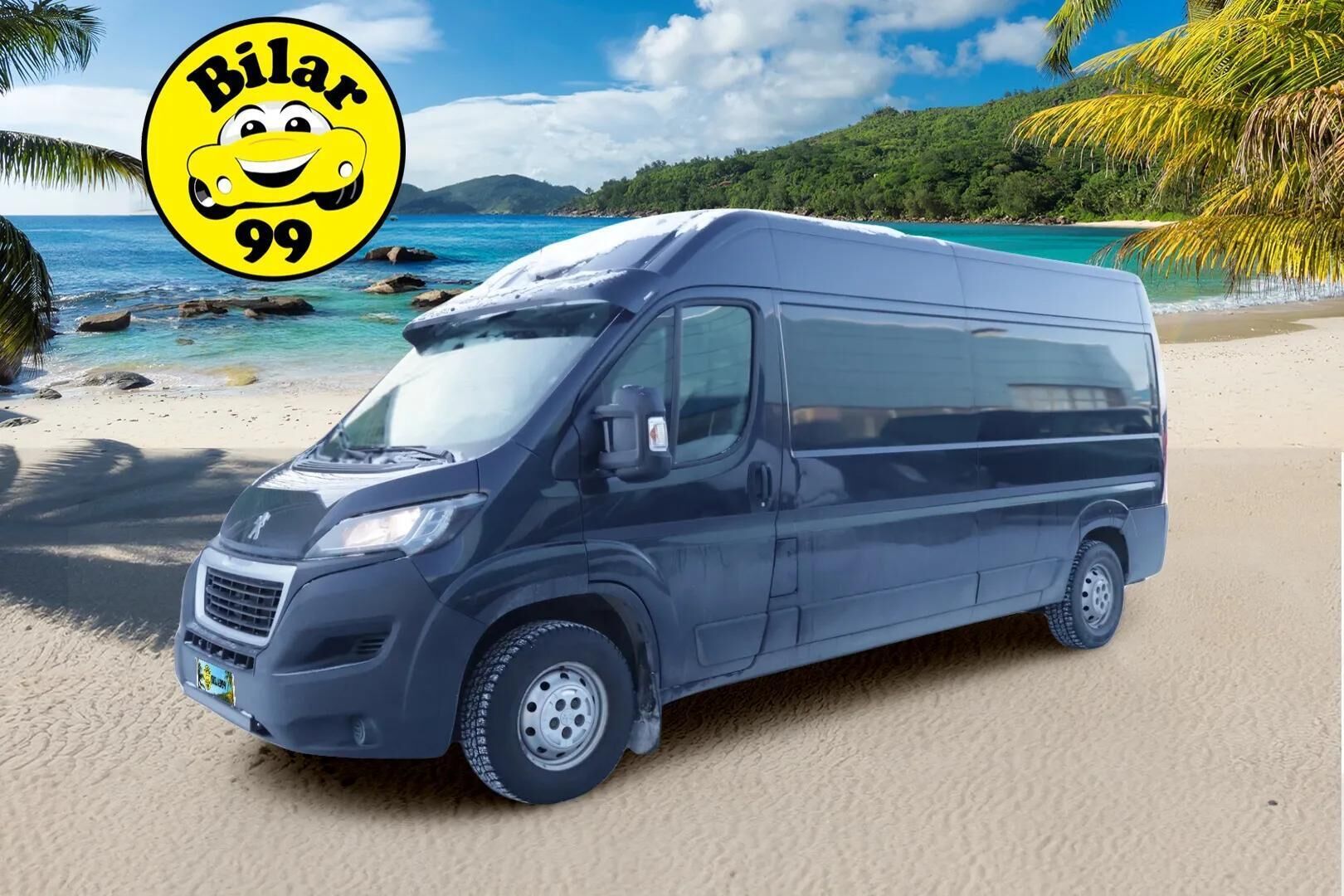 Peugeot Boxer 2018 335 L3H2 pitkä BlueHDi 130 *Suomiauto / Peruutuskamera / Vetokoukku / Webasto / Bluetooth / Vakkari* - * Maltilliset kilometrit! / Jakopää tehty 72tkm / Siistinä pidetty yksilö kaksilla renkailla * - HULLUT AVAJAISHULINAT KORKOTARJOUS 3,29 %