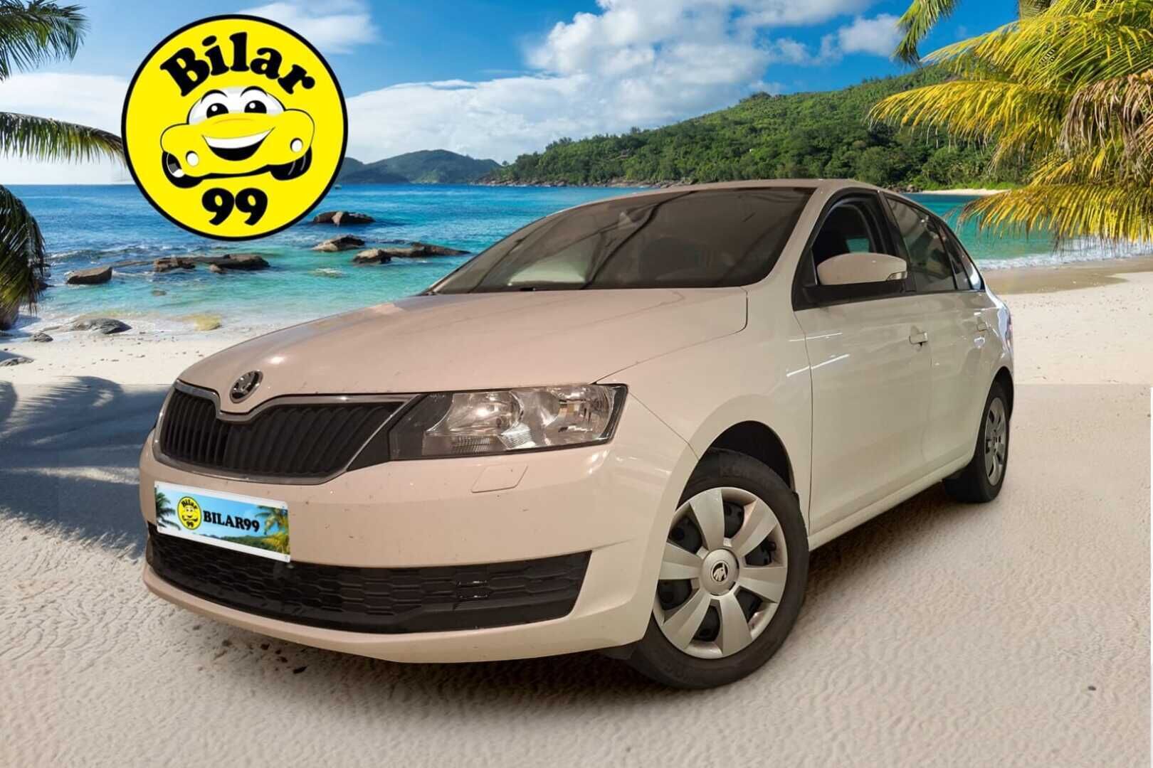 Skoda Rapid 2018 Spaceback 1,0 TSI 95 Active **Suomi-auto / Lohko /  Kahdet renkaat / Pitkä leima**