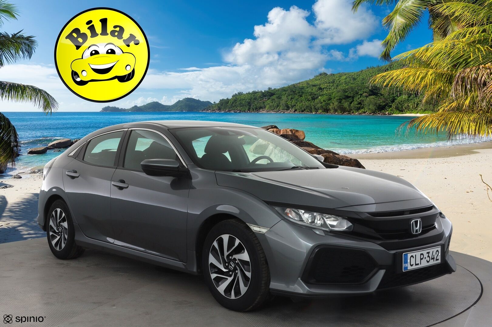 Honda Civic 2018 HB 129 hv Business - | ACC | 1-om suomiauto | Lane Assist | Bluetooth | Aut. ilmastointi | Penkinlämmittimet | Hätäjarrutusavustin | 2x renkaat aluin | Huoltokirja | 