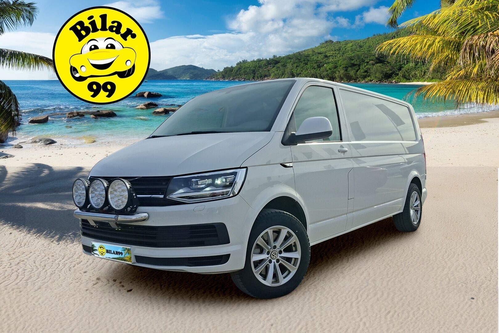 Volkswagen Transporter 2018 umpipakettiauto Pitkä 2,0 TDI 150kW 4Motion DSG * Webasto / Vetokoukku / Vakkari / Pariovet / Tutkat / Lisävalot * - Tehokkaampi malli / Isosti huollettu / Juuri saapunut Tampereelle!