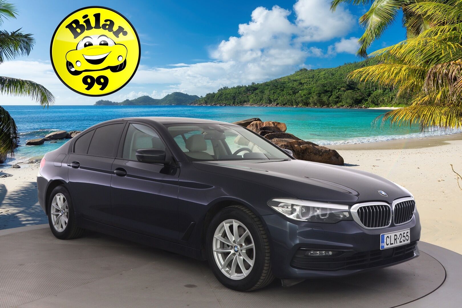 BMW 520 2018 G30 Sedan 520d A xDrive Business Comfort * ACC / DAP / 360 kamera / Webasto / Harman/Kardon / Kattoluukku / Sähkökontti - 2x renkaat ja vanteet / Merkkihuollettu / Imuovet / Ilmastoidut penkit muistilla / Display key - HULLUT AVAJAISHULINAT KORKOTARJOUS 3,29 %